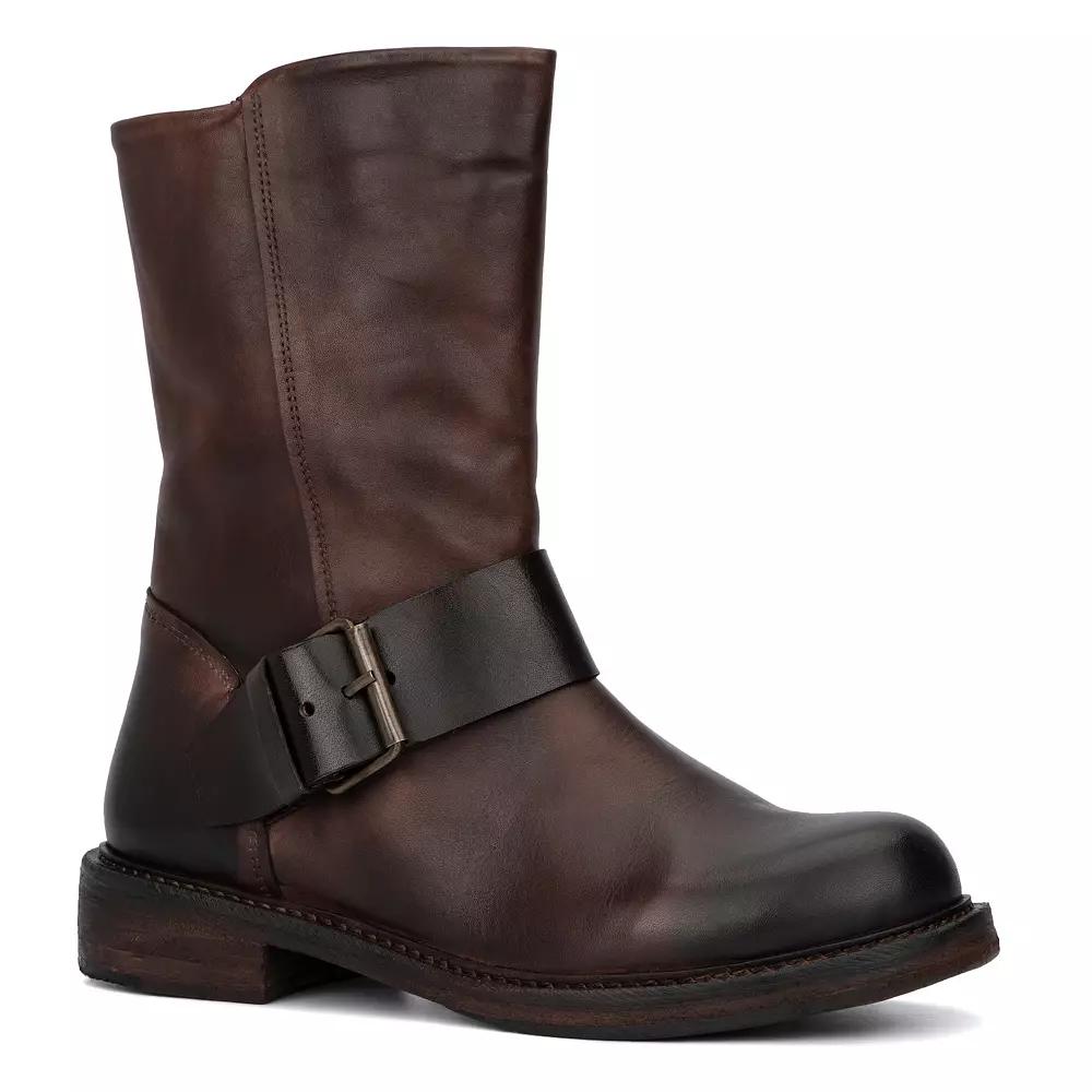 Vintage Foundry Co. Anya Women's Leather Ankle Boots, Size: 8, Brown Product Image