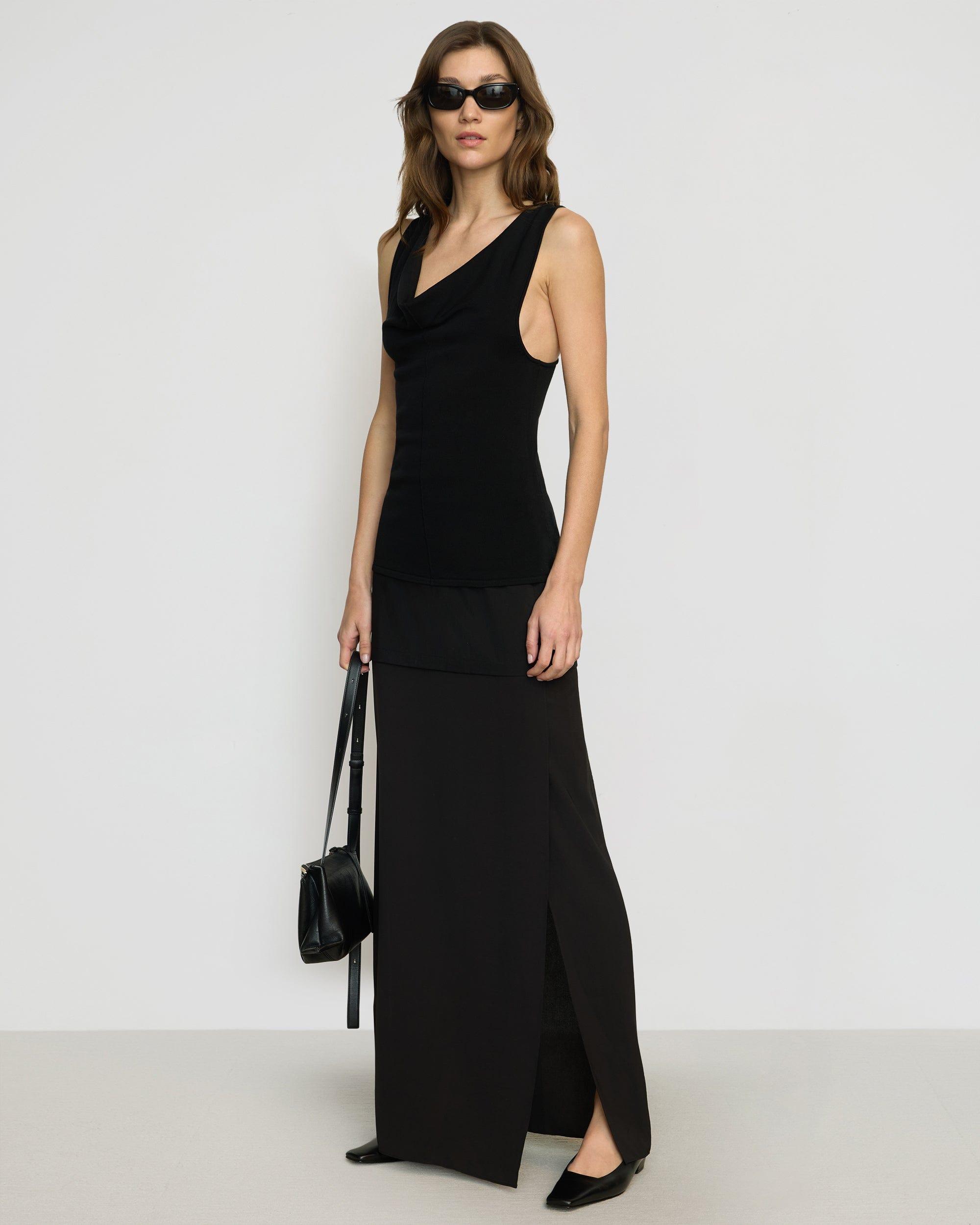 Augusta Tiered Maxi Skirt Product Image