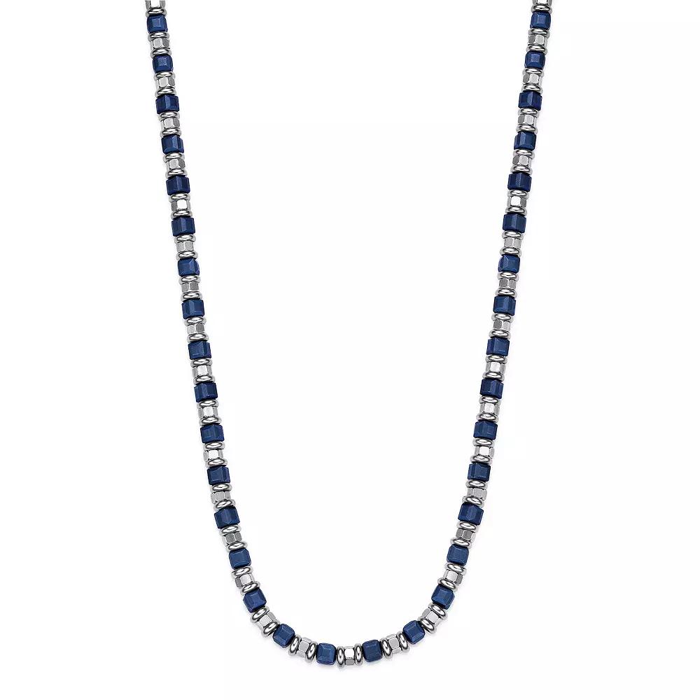 Men's LYNX Stainless Steel Bead Chain Necklace,  Product Image