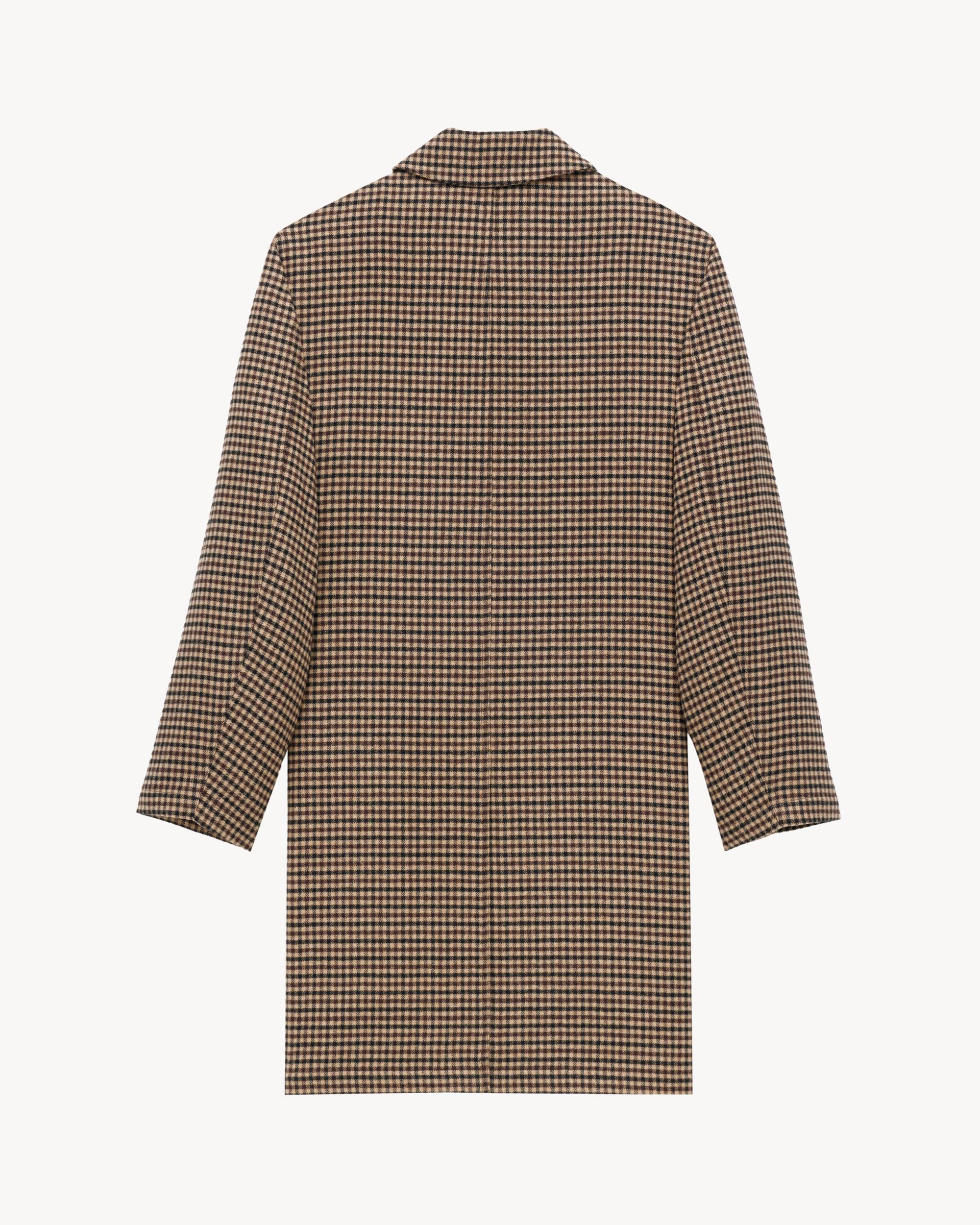 mac coat in vichy check Product Image