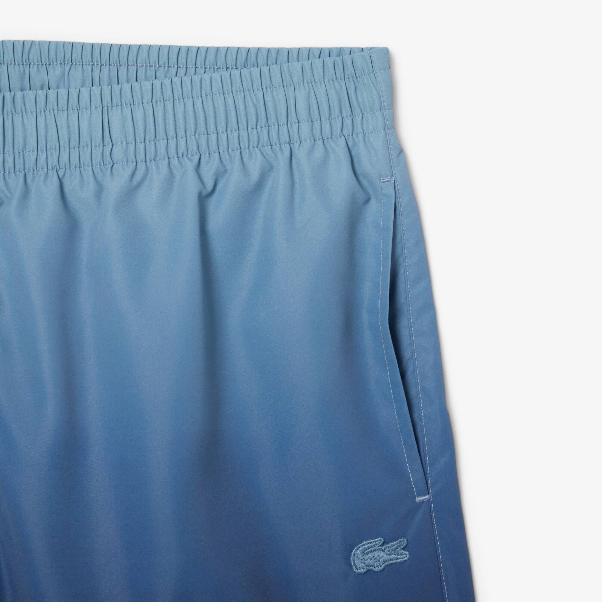 Short Ombré Print Swim Trunks Product Image