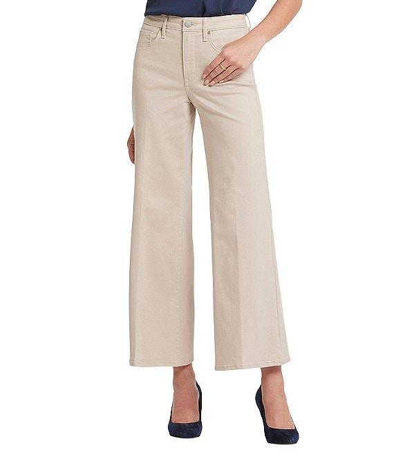 NYDJ Mia Stretch Denim Lift Tuck® High Rise Palazzo Ankle Jeans Product Image