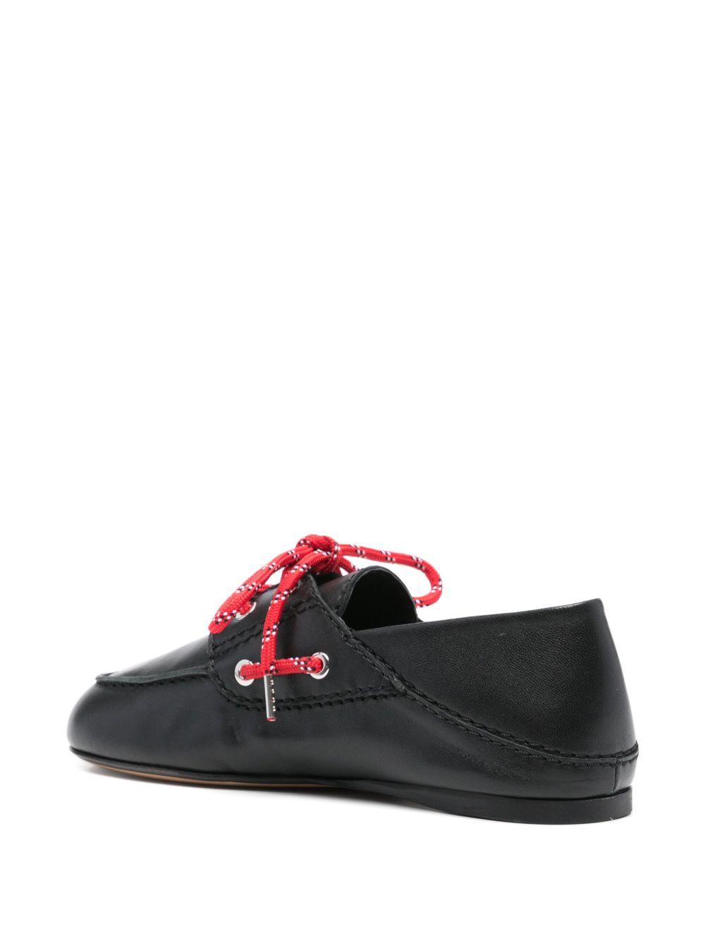 leather boat shoes Product Image