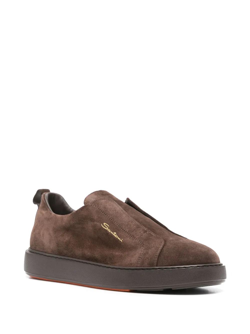 suede slip-on sneakers Product Image