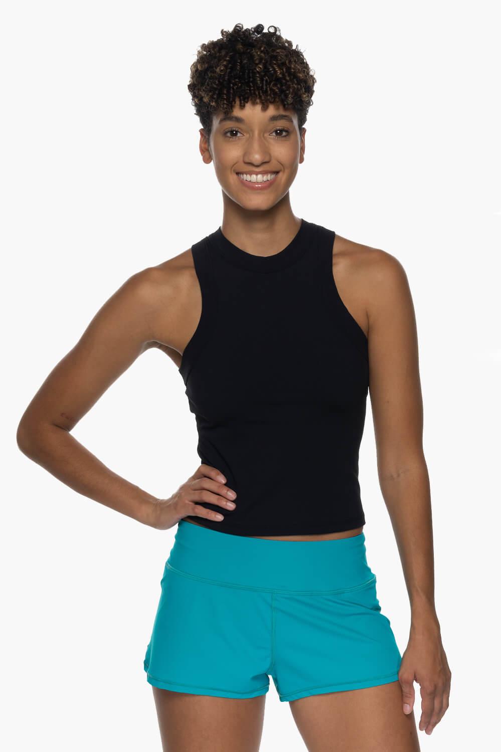 Poppy Run Short - Navy Female Product Image