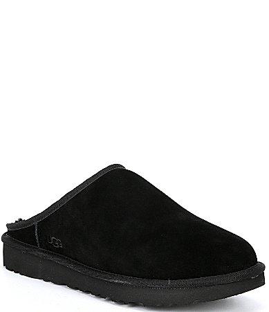 UGG Mens UGG Classic Slip On - Mens Shoes Black/Chestnut Product Image