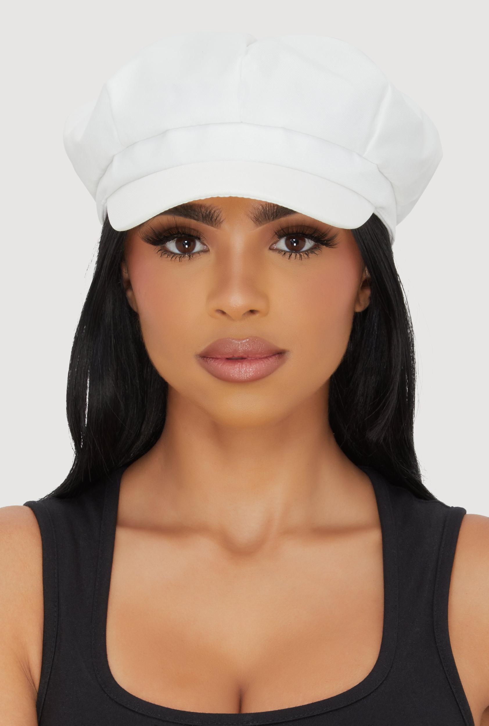 Solid Cabbie Hat Female Product Image
