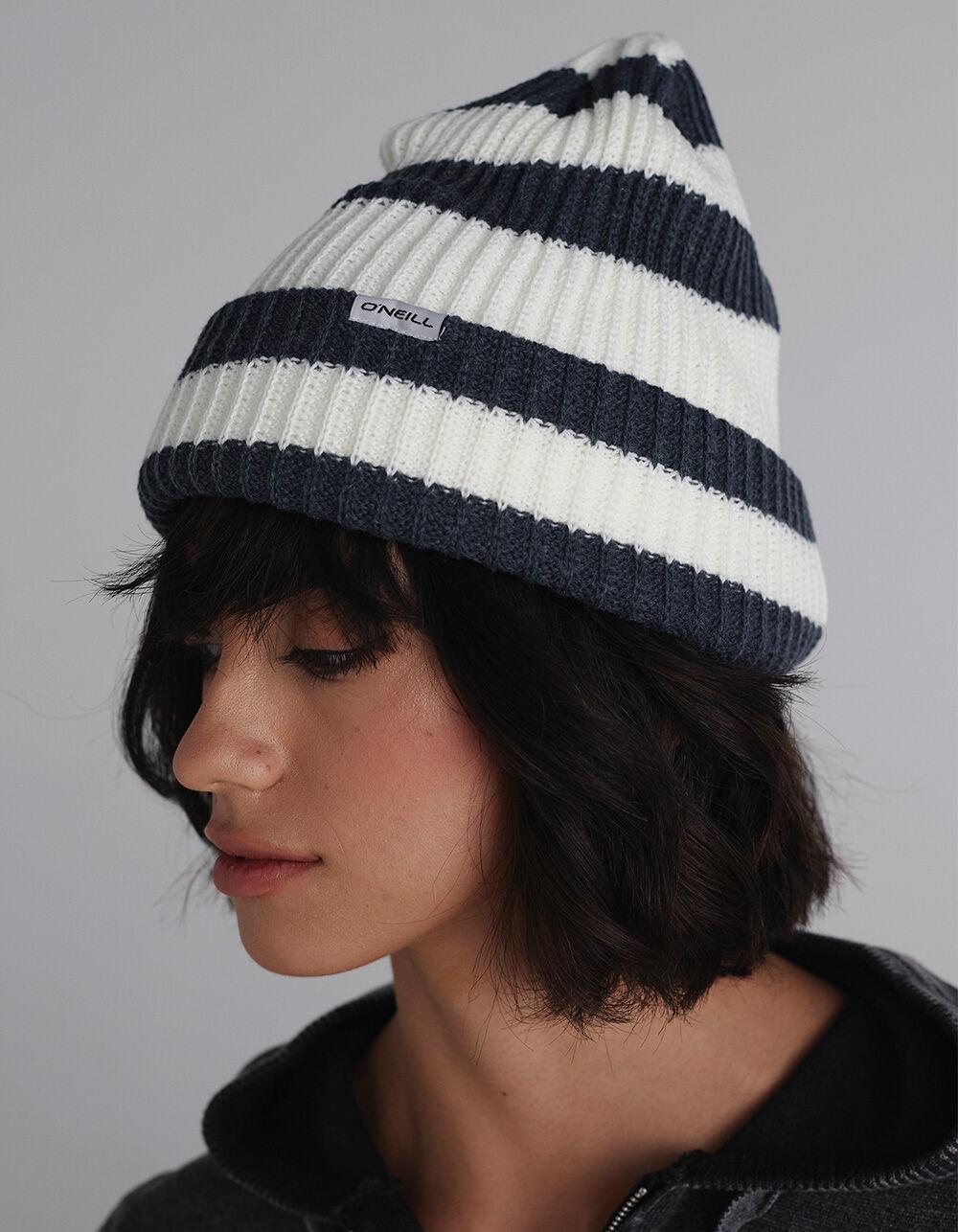 O'NEILL Market Stripe Womens Beanie - BLUE COMBO Product Image