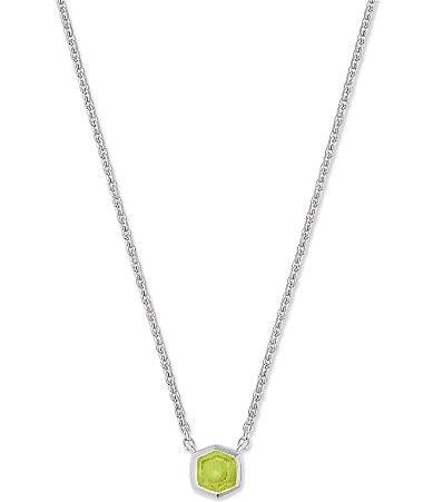 Kendra Scott Davie Pave 14K Gold Short Pendant Necklace Product Image