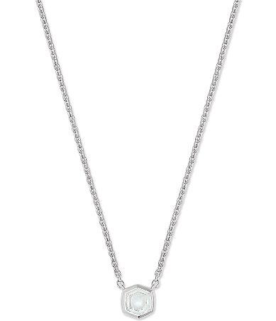 Kendra Scott Davie Pave 14K Gold Short Pendant Necklace Product Image