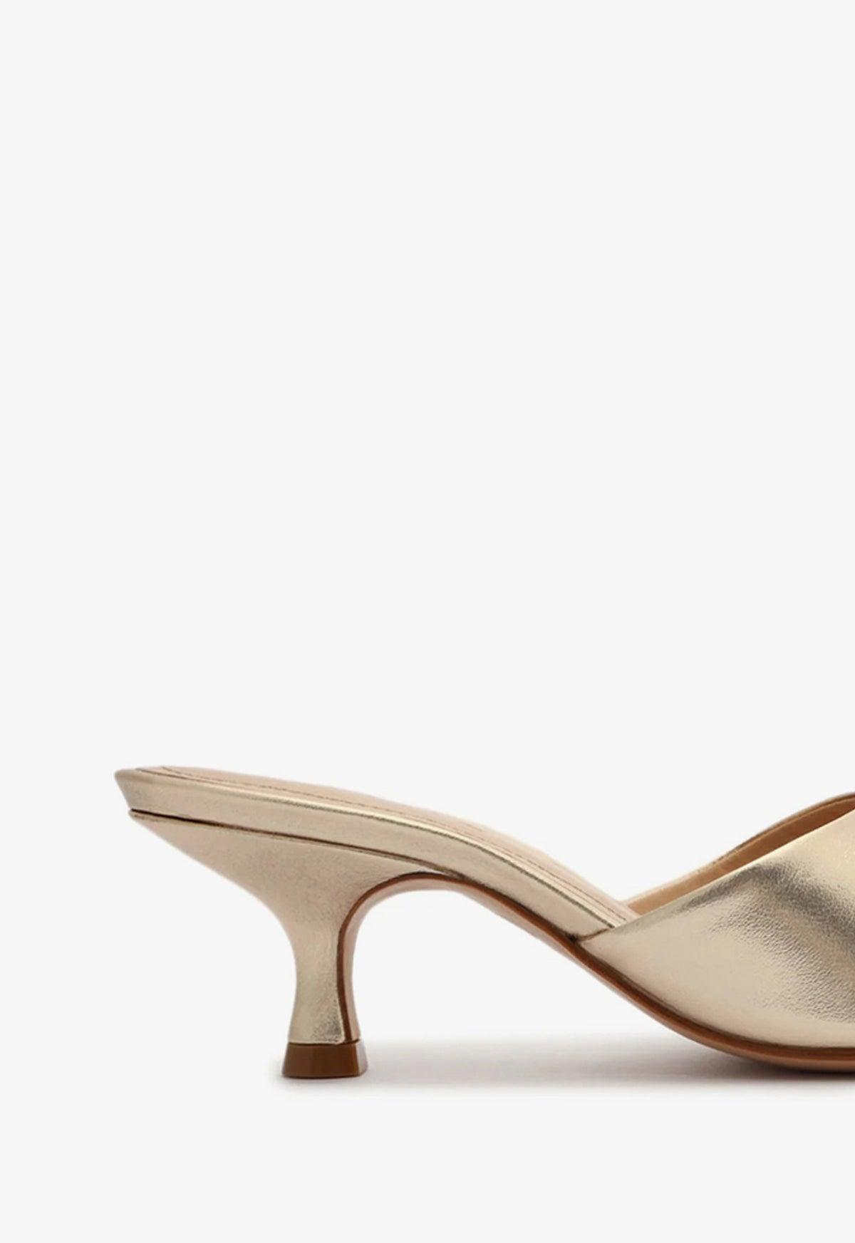 Dethalia Metallic Leather Sandal Female Product Image