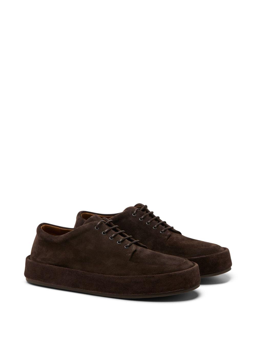 lace-up round derby shoes Product Image