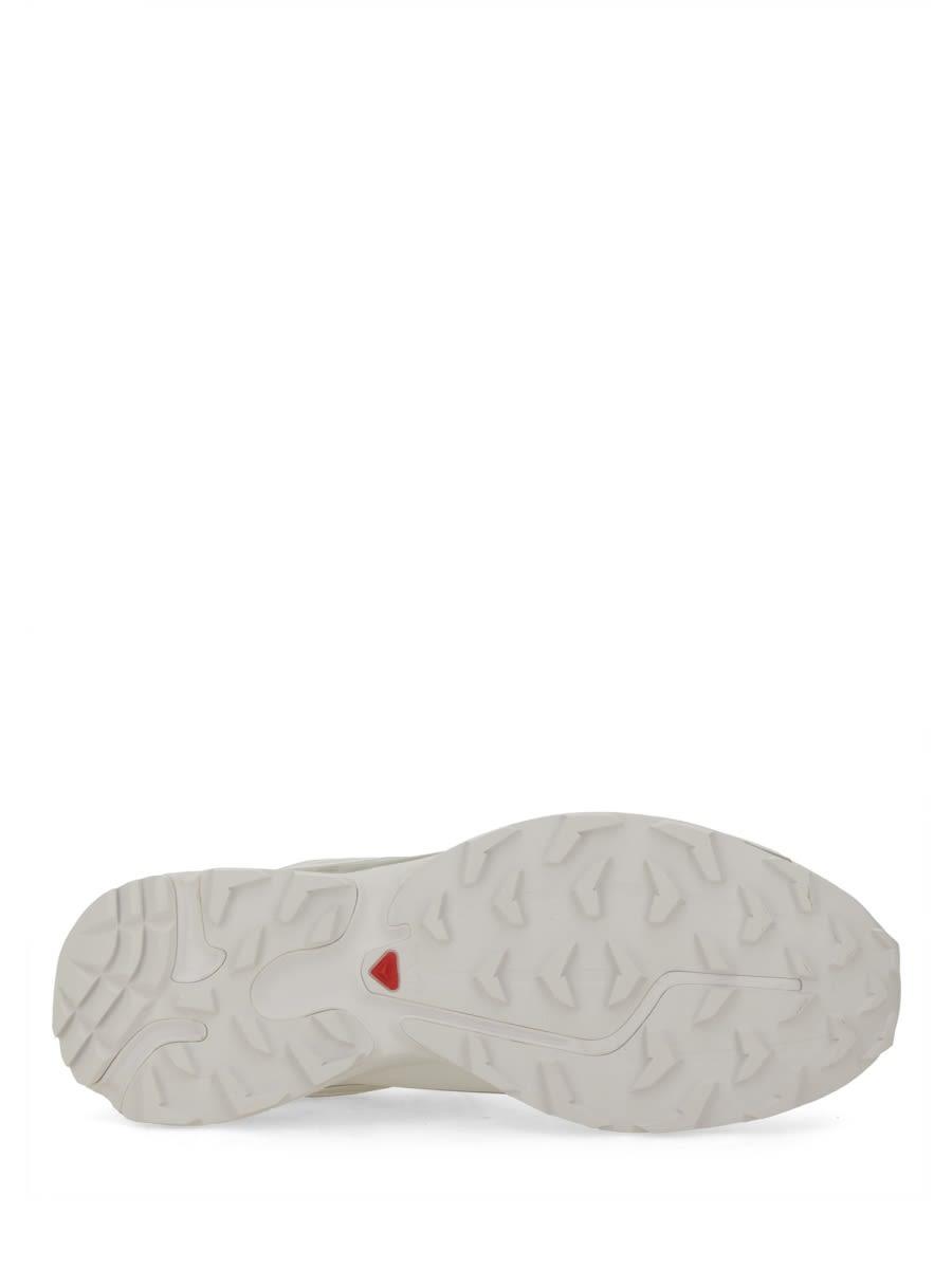 SALOMON Mens White White Silver Xt-6 Gtx Quick-lace Mesh Low-top Trainers Product Image