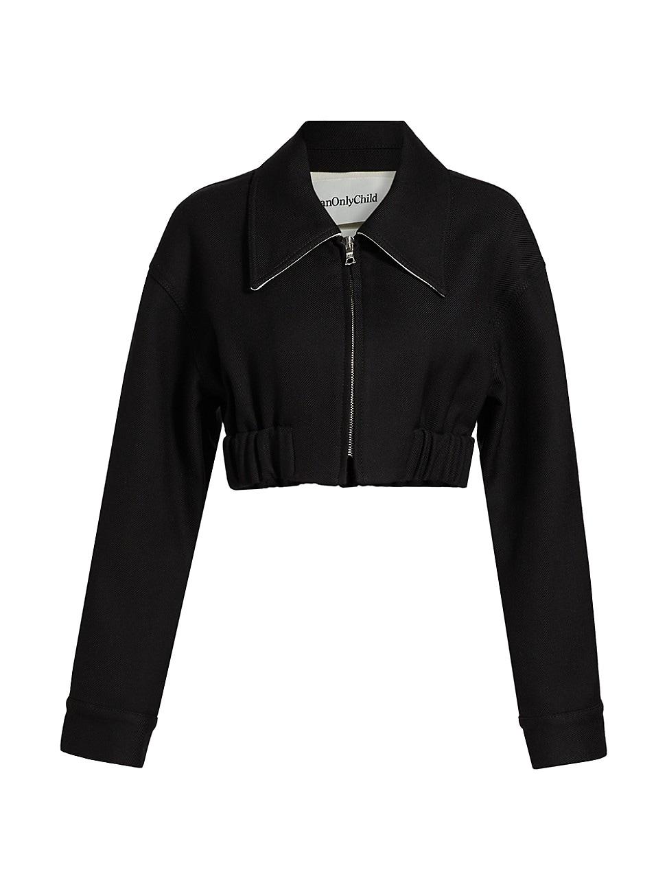Womens Frankfield Wool Crop Jacket Product Image