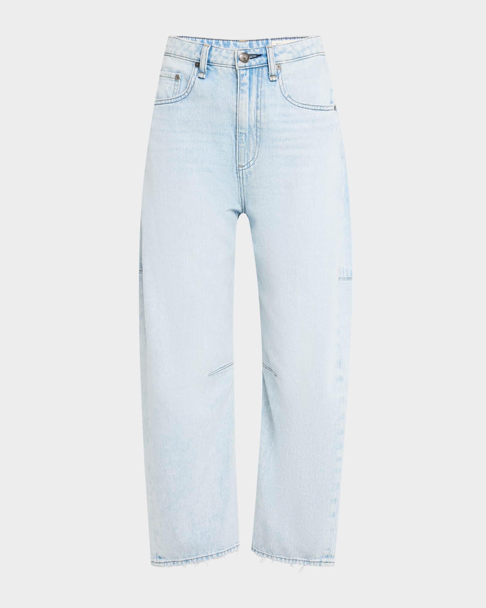 Charlie High-Rise Barrel Jeans Product Image