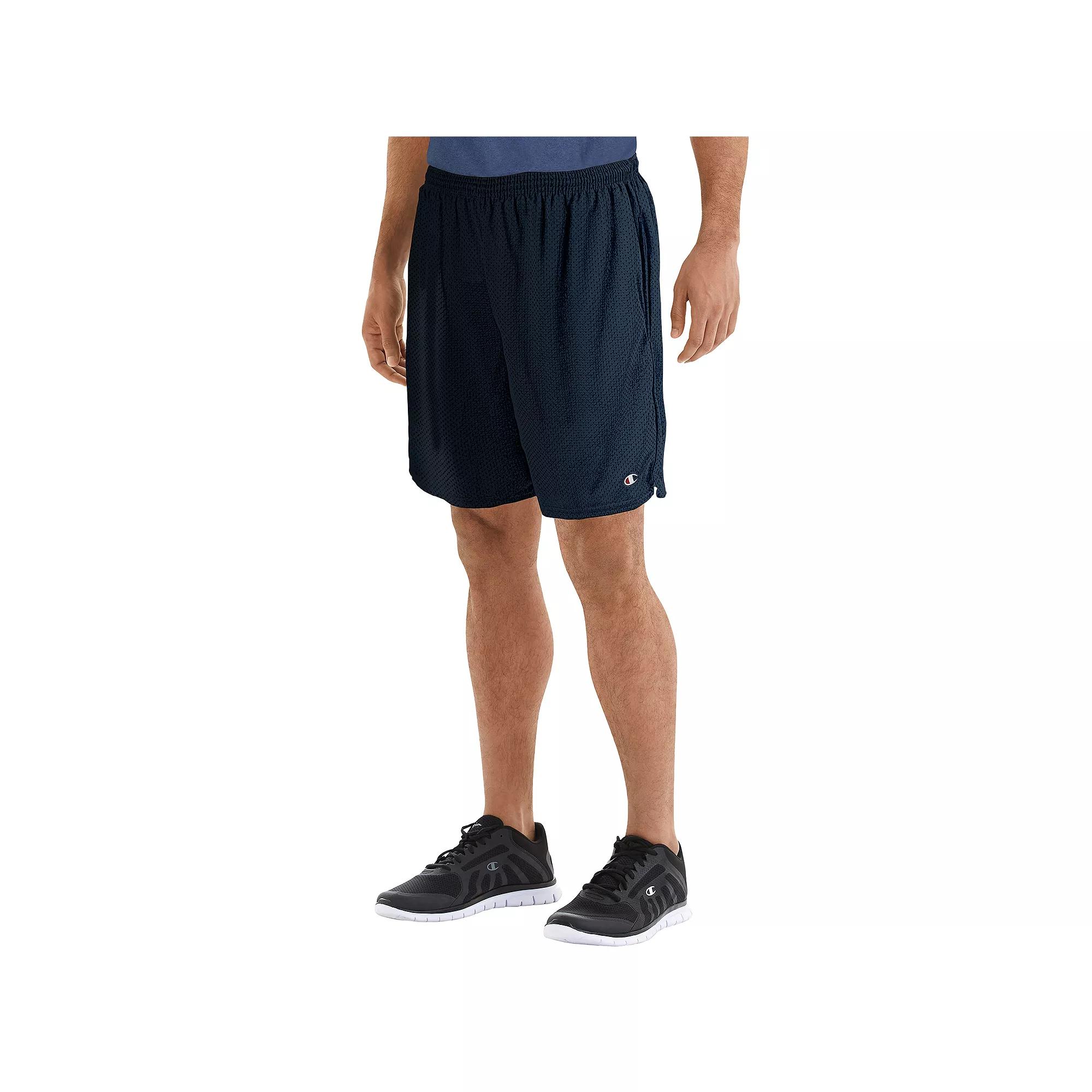 Men's Champion® Mesh Athletic Shorts, Size: Large, Blue Product Image