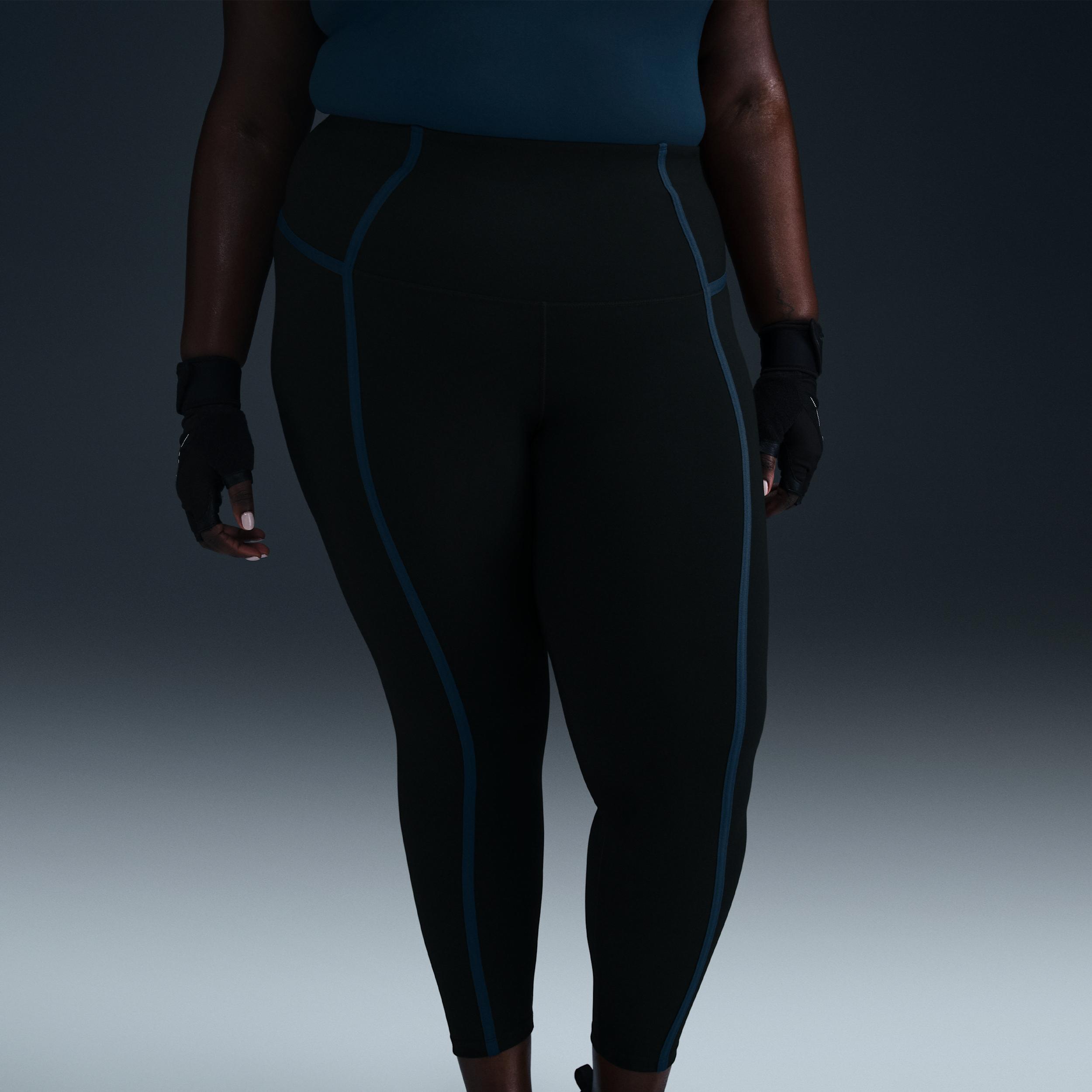 Nike One Women's High-Waisted 7/8 Leggings (Plus Size) Product Image