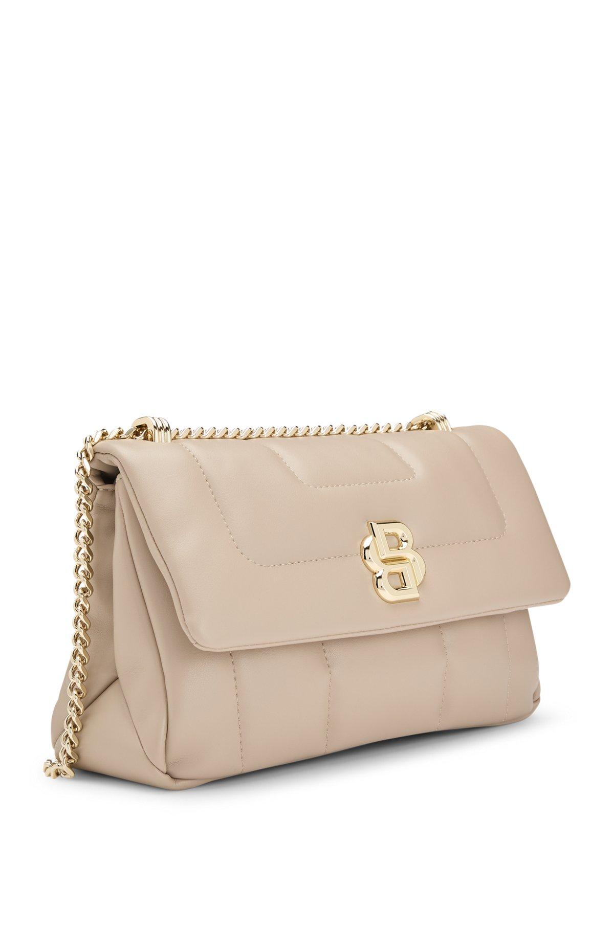 Quilted shoulder bag with Double B monogram hardware Product Image