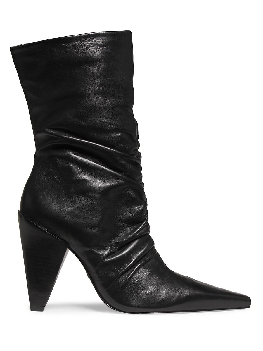 Schutz Lynn Ruched Bootie Womens at Urban Outfitters Product Image