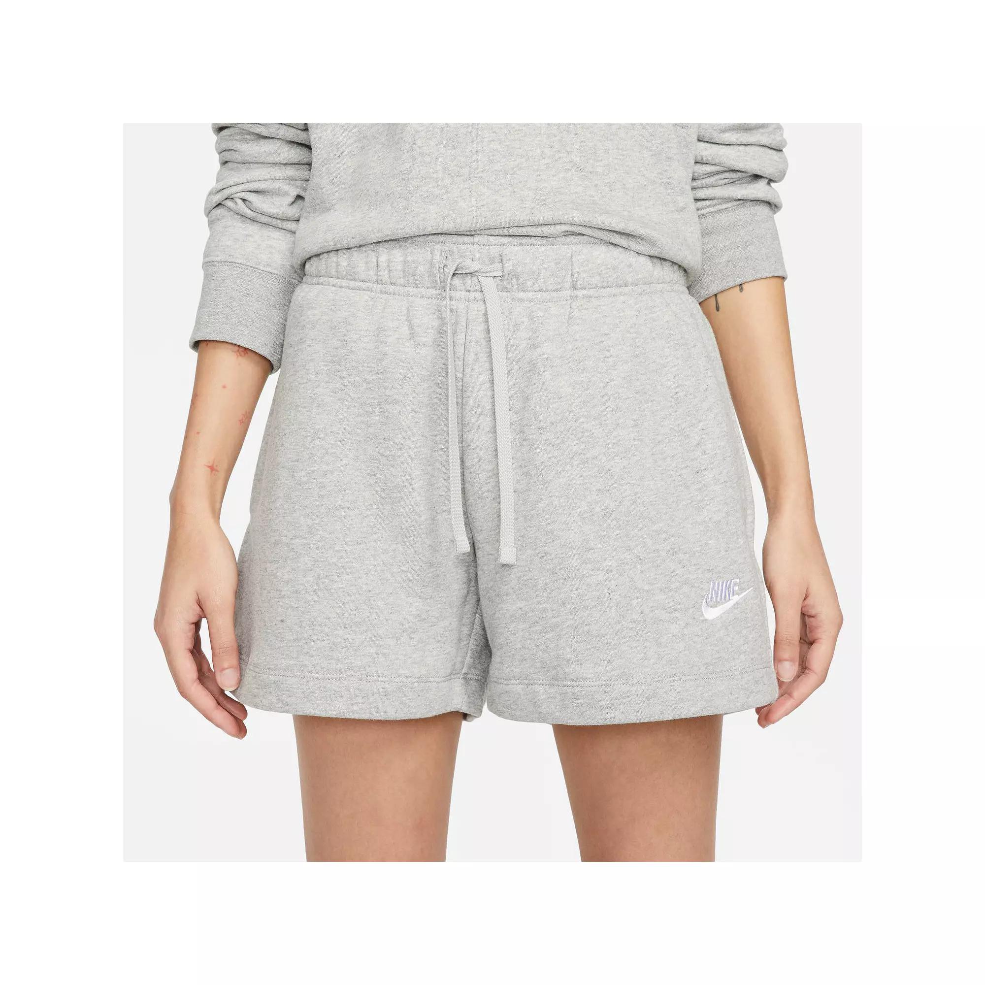 Womens Nike Sportswear Club Fleece Mid-Rise Shorts | DQ5802-063 Product Image