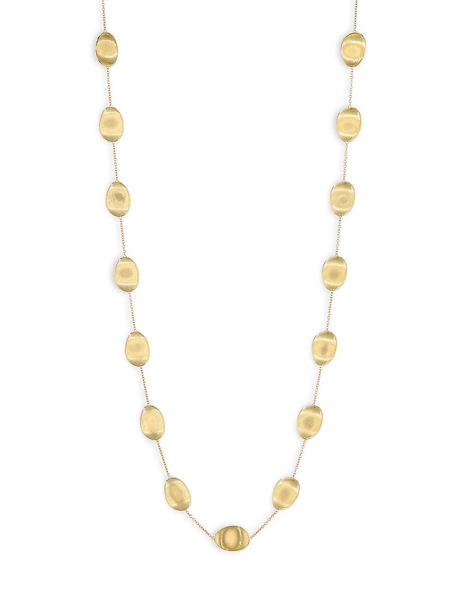 Womens Lunaria 18K Yellow Gold Long Necklace Product Image