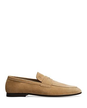 Mens Moc-Style Suede Loafers Product Image