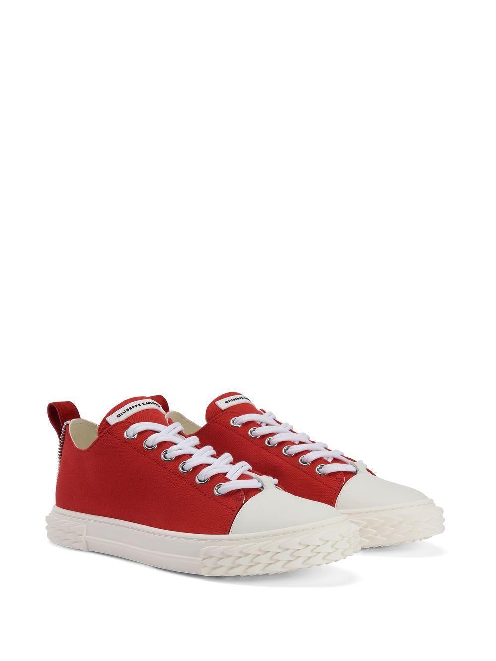 contrast-toe low-top sneakers Product Image