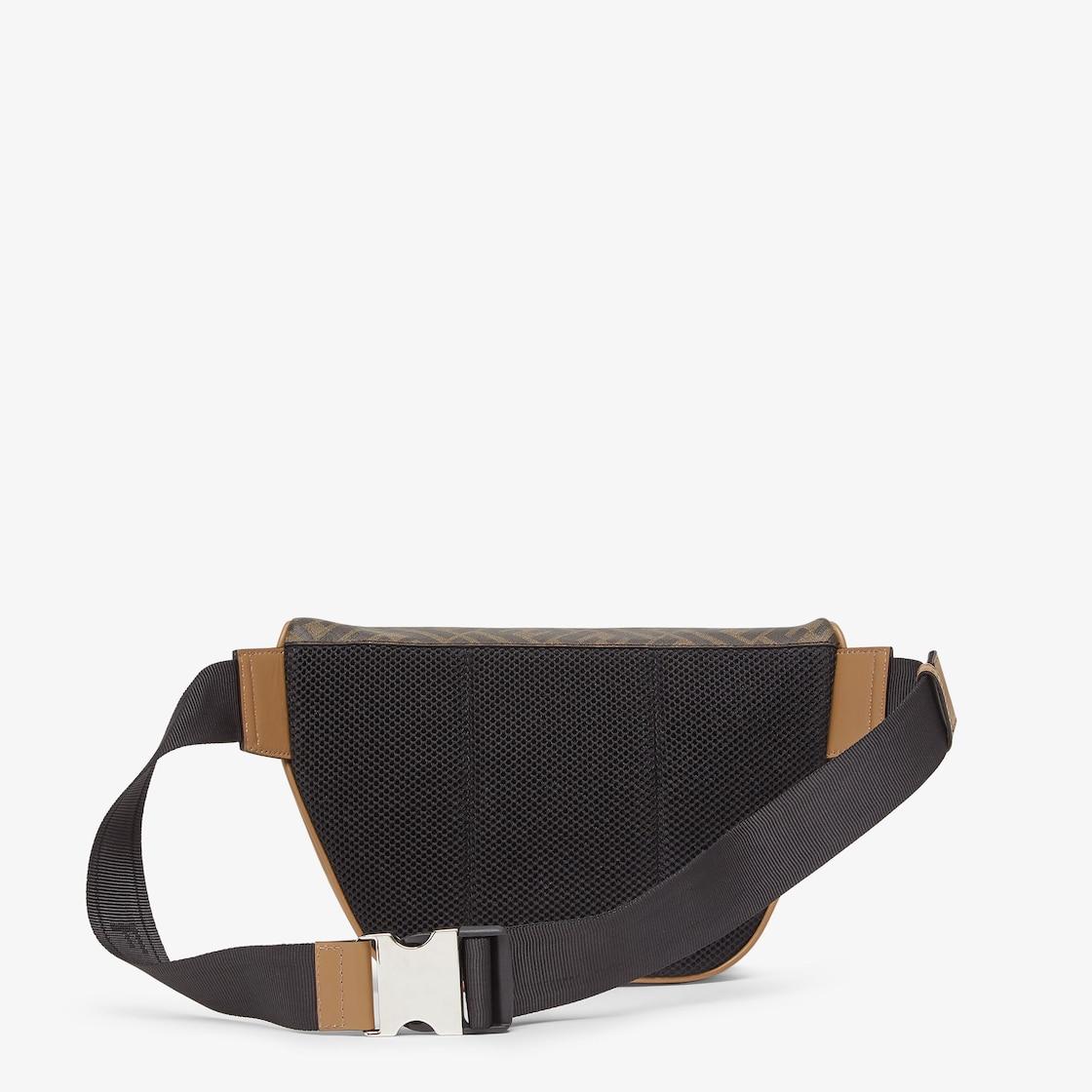 Fendi Diagonal Belt BagMulticolor leather belt bag Product Image
