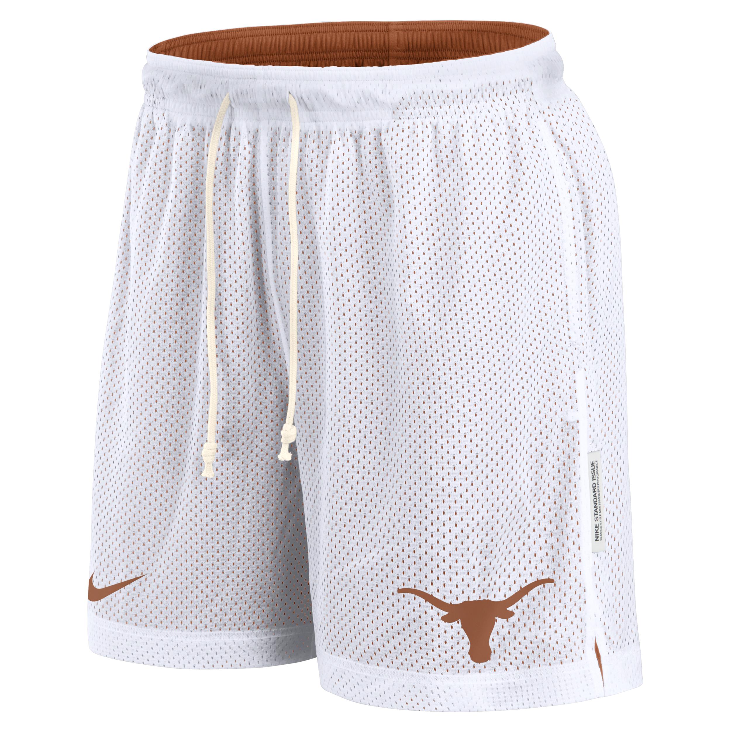 Mens Nike /Texas Orange Texas Longhorns Primetime Reversible Performance Shorts Product Image