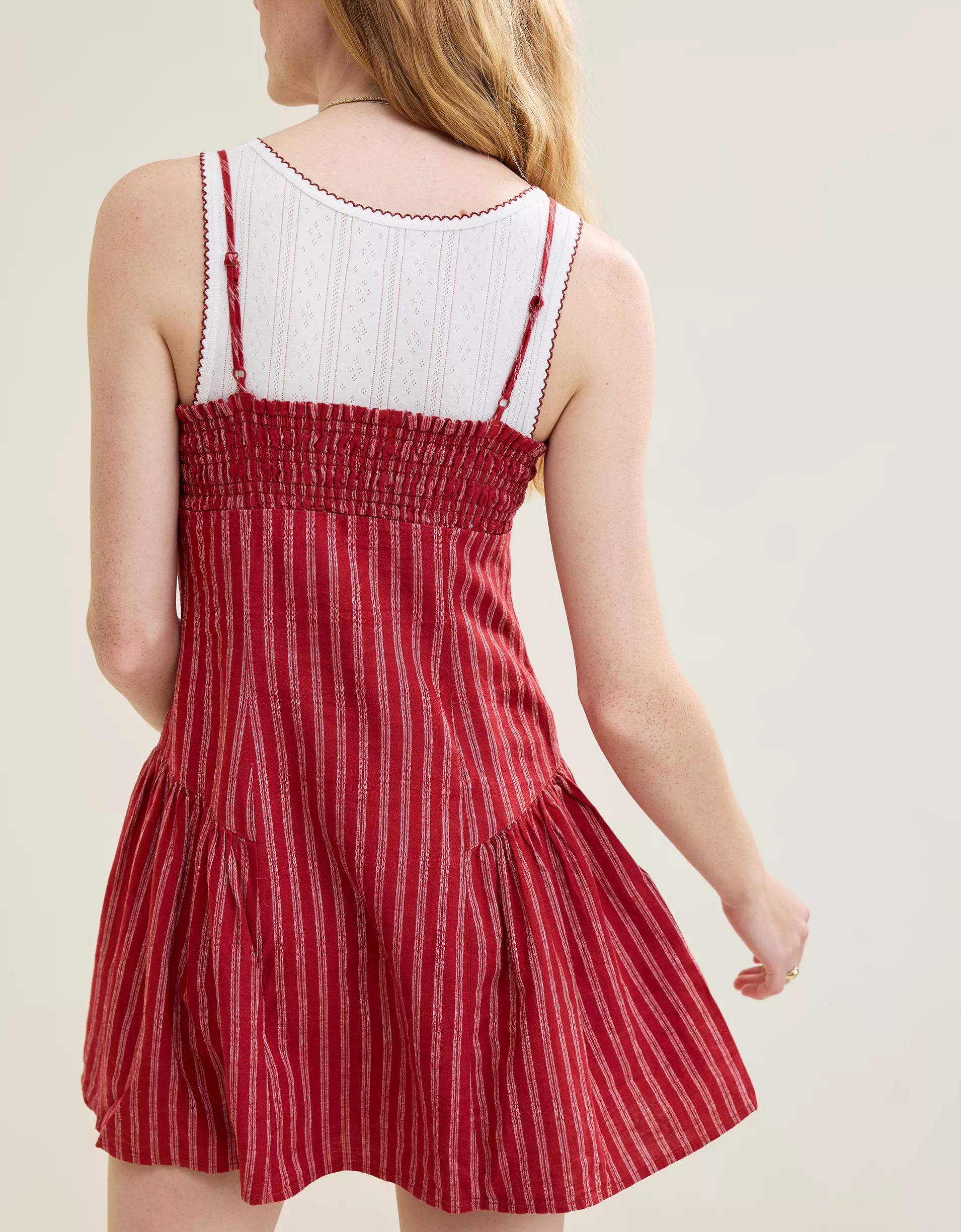 Aerie Ruched Mini Dress Product Image