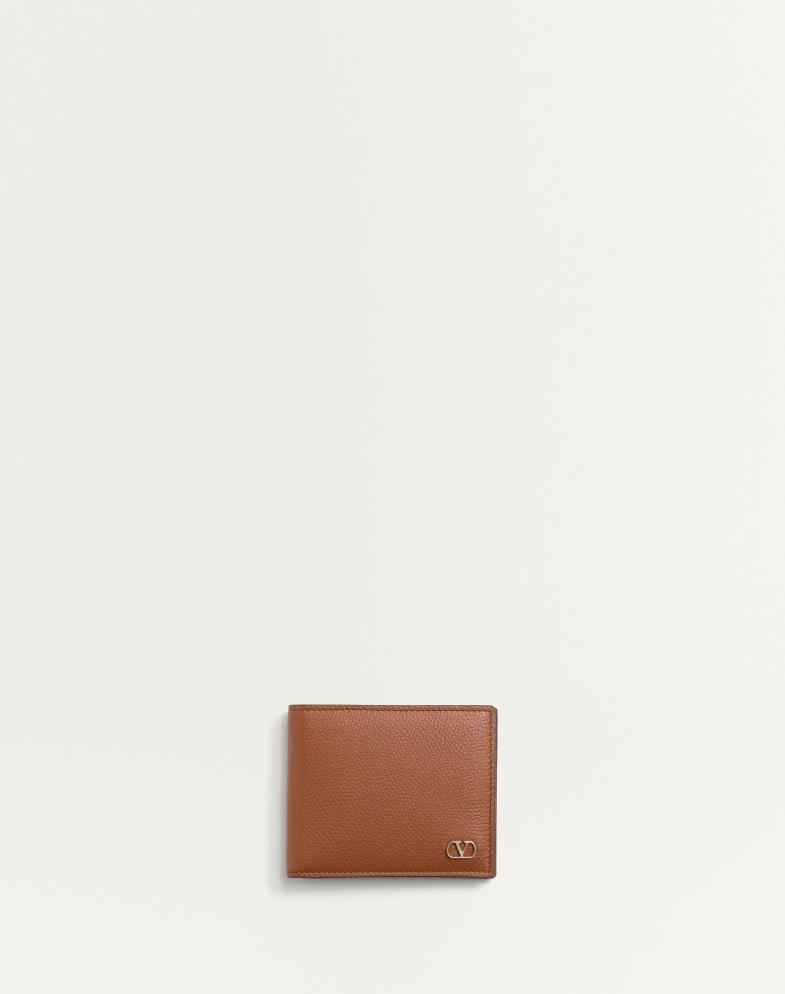 Valentino Garavani Vlogo Signature Grainy Calfskin Wallet  Product Image