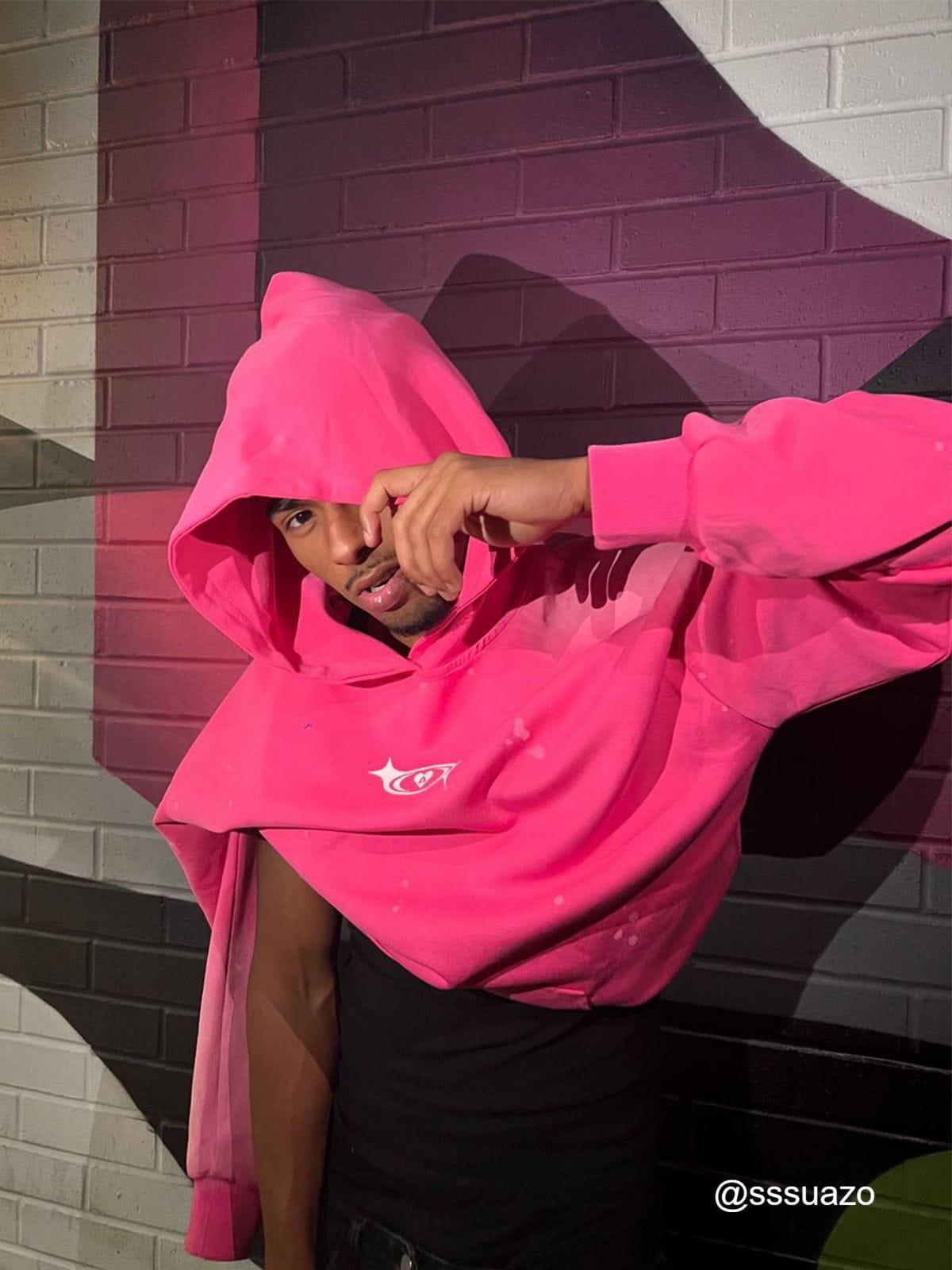 Aelfric Eden Splash-Ink Washed Pullover Hoodie Product Image