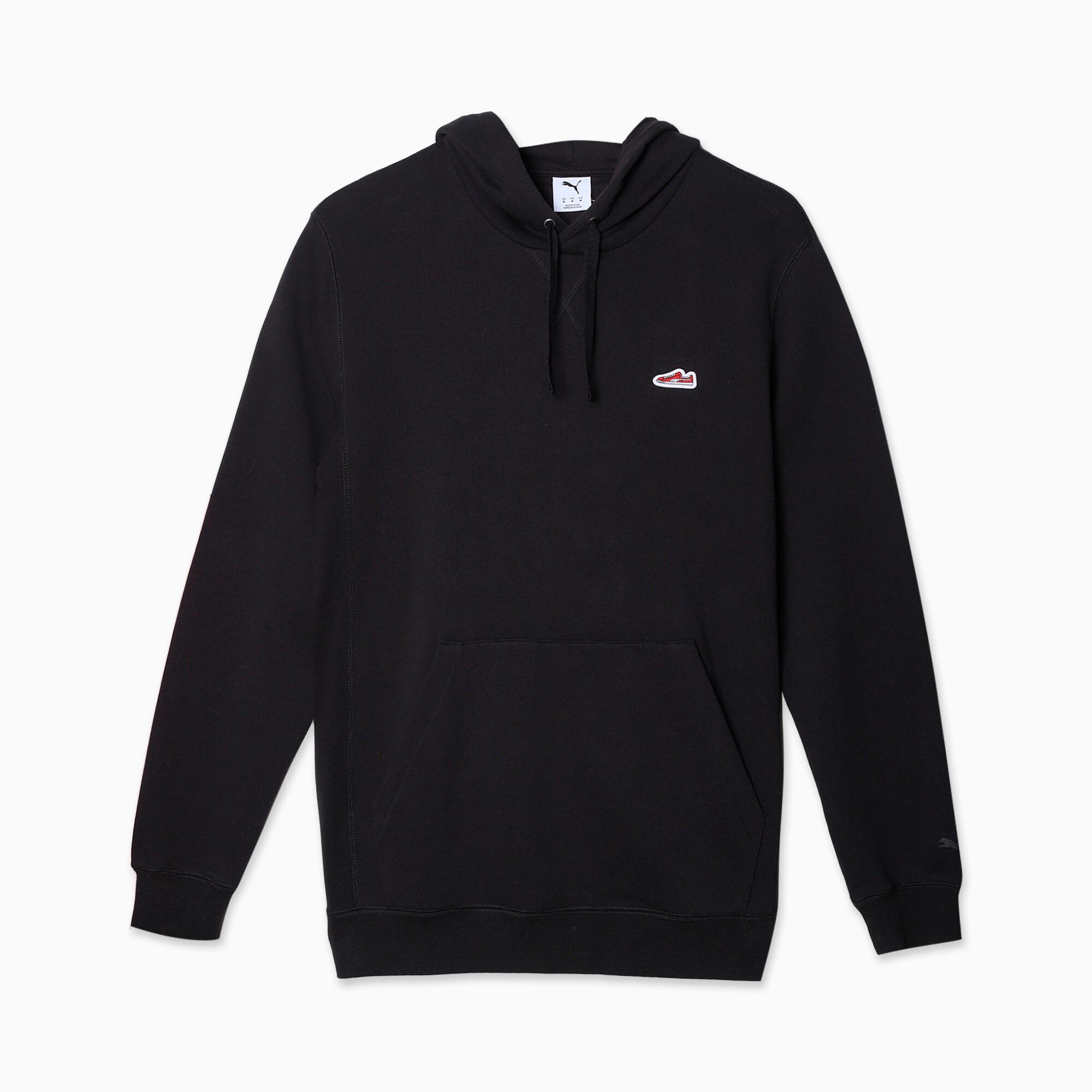PUMA Wardrobe Essentials Suede Men's Hoodie Product Image