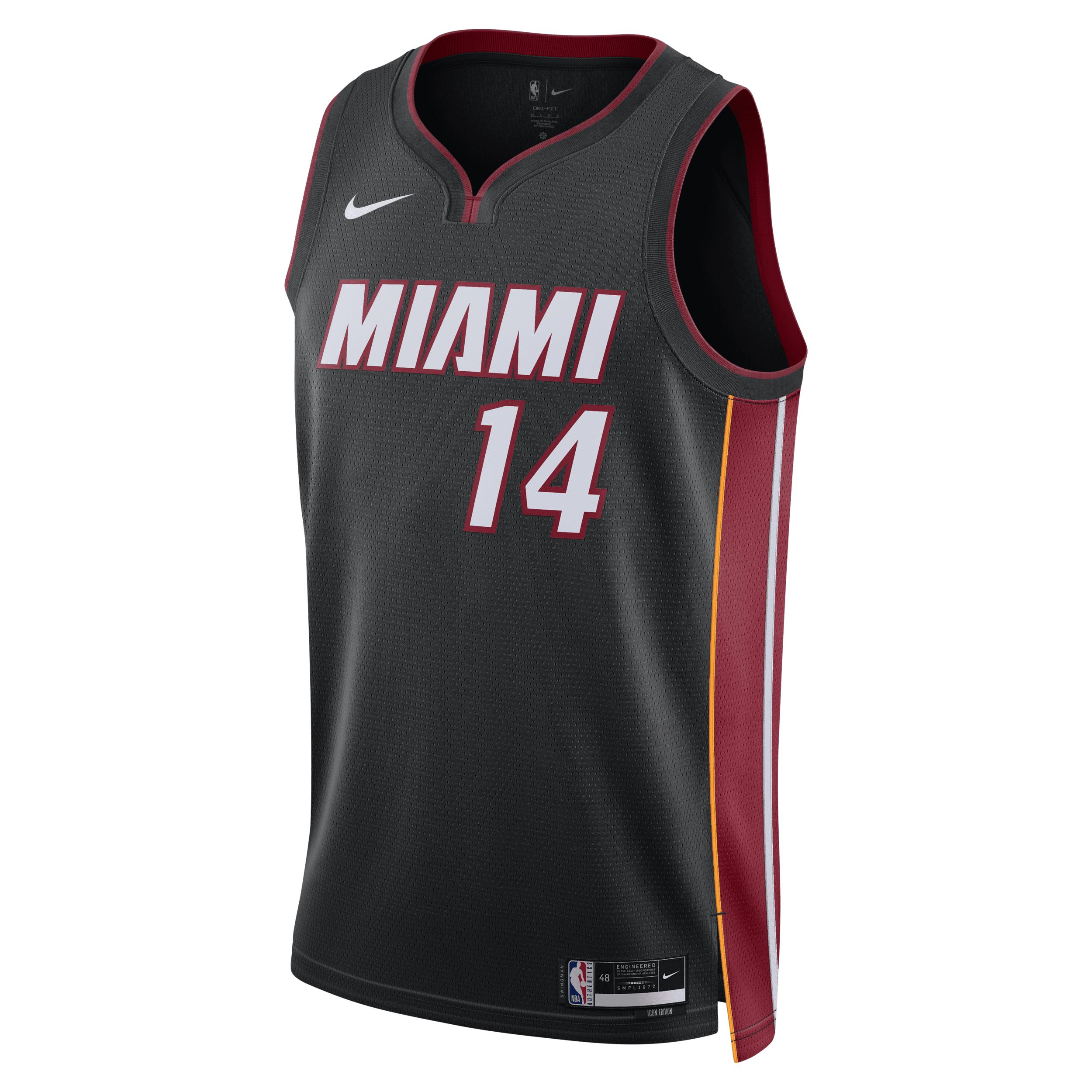 Miami Heat Icon Edition Nike Mens Dri-FIT NBA Swingman Jersey | DN2011-011 Product Image