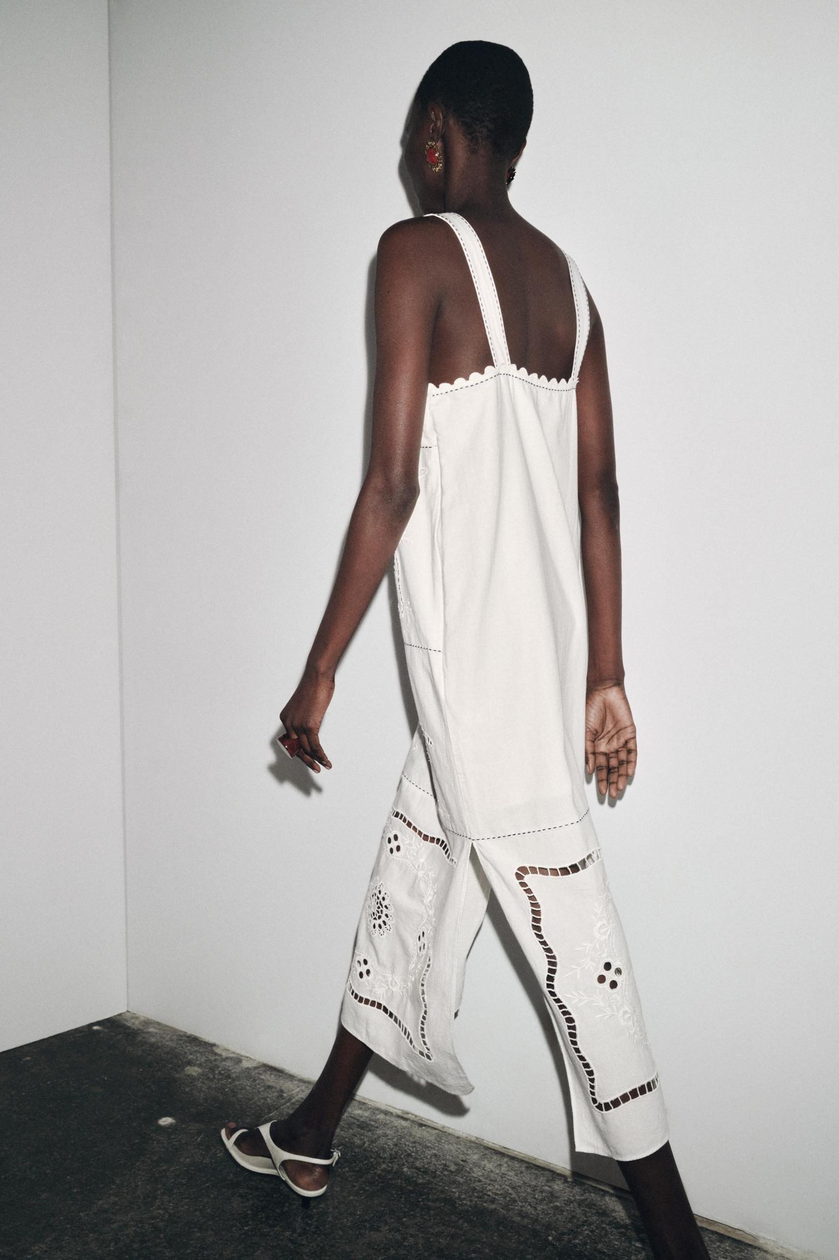 ZW COLLECTION EMBROIDERED STITCH DRESS Product Image