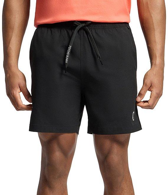Psycho Bunny Samos Hydro Chromic 5 3/4#double; Inseam Printed Swim Trunks Product Image