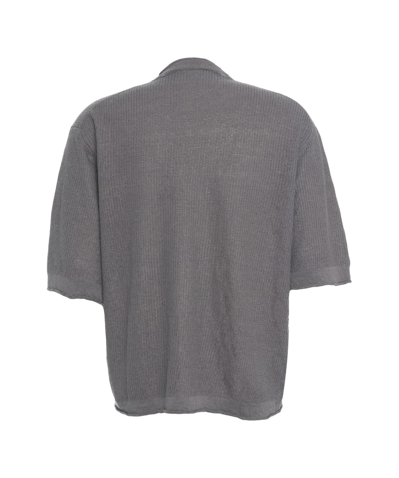 Linen knit sweater Product Image