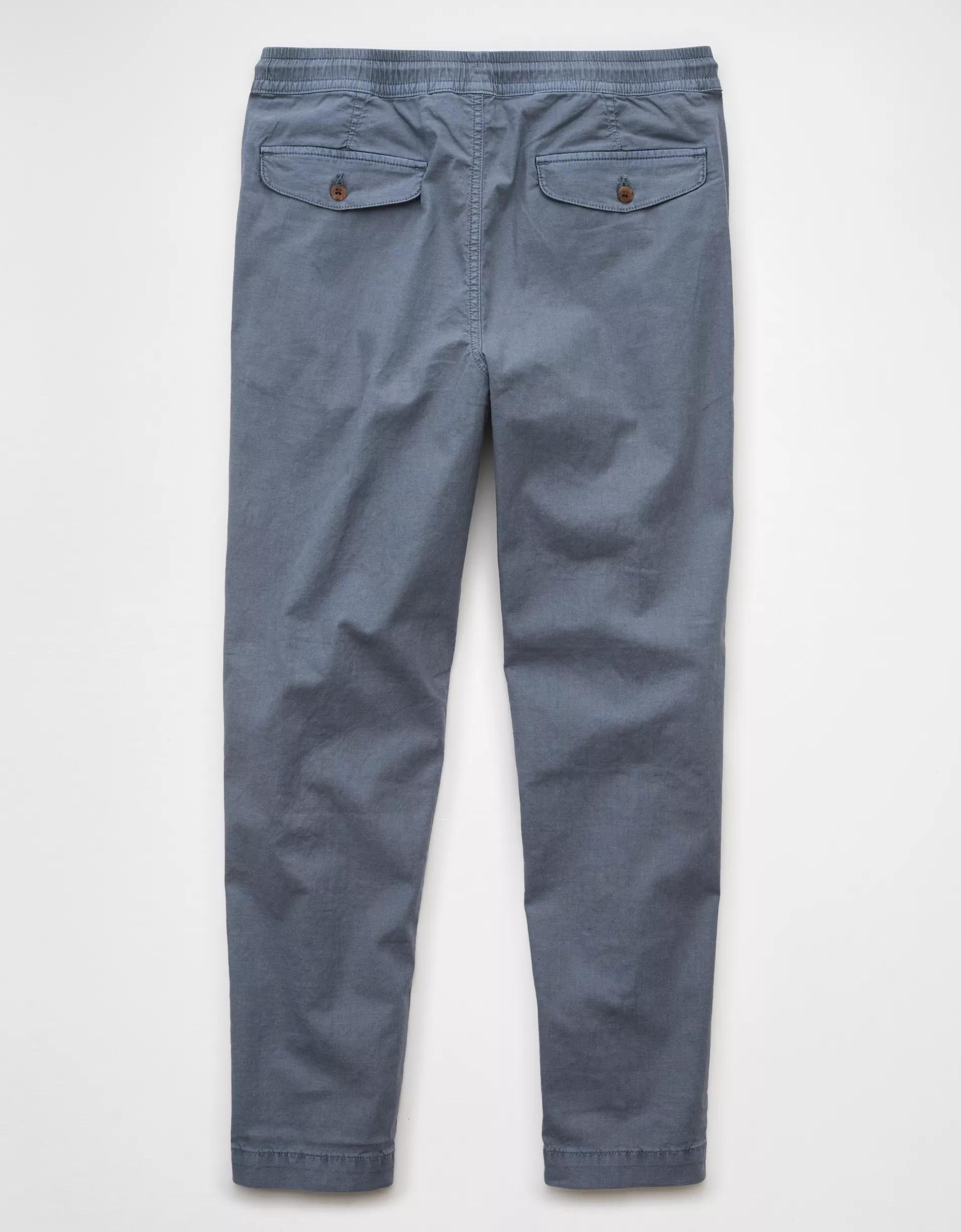 AE Flex Linen-Blend Athletic Fit Pull-On Pant Product Image