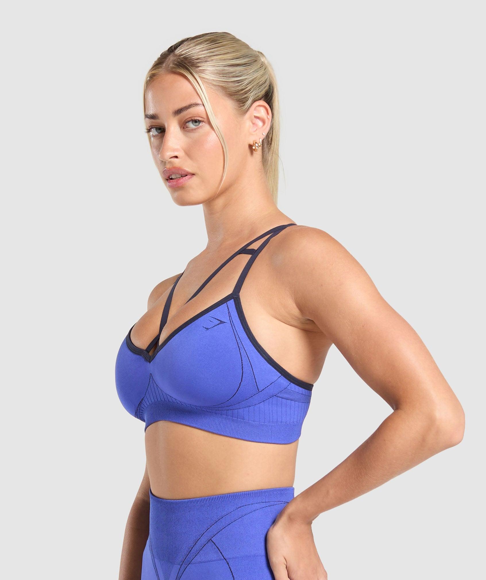 Apex Contrast Sports Bra Product Image