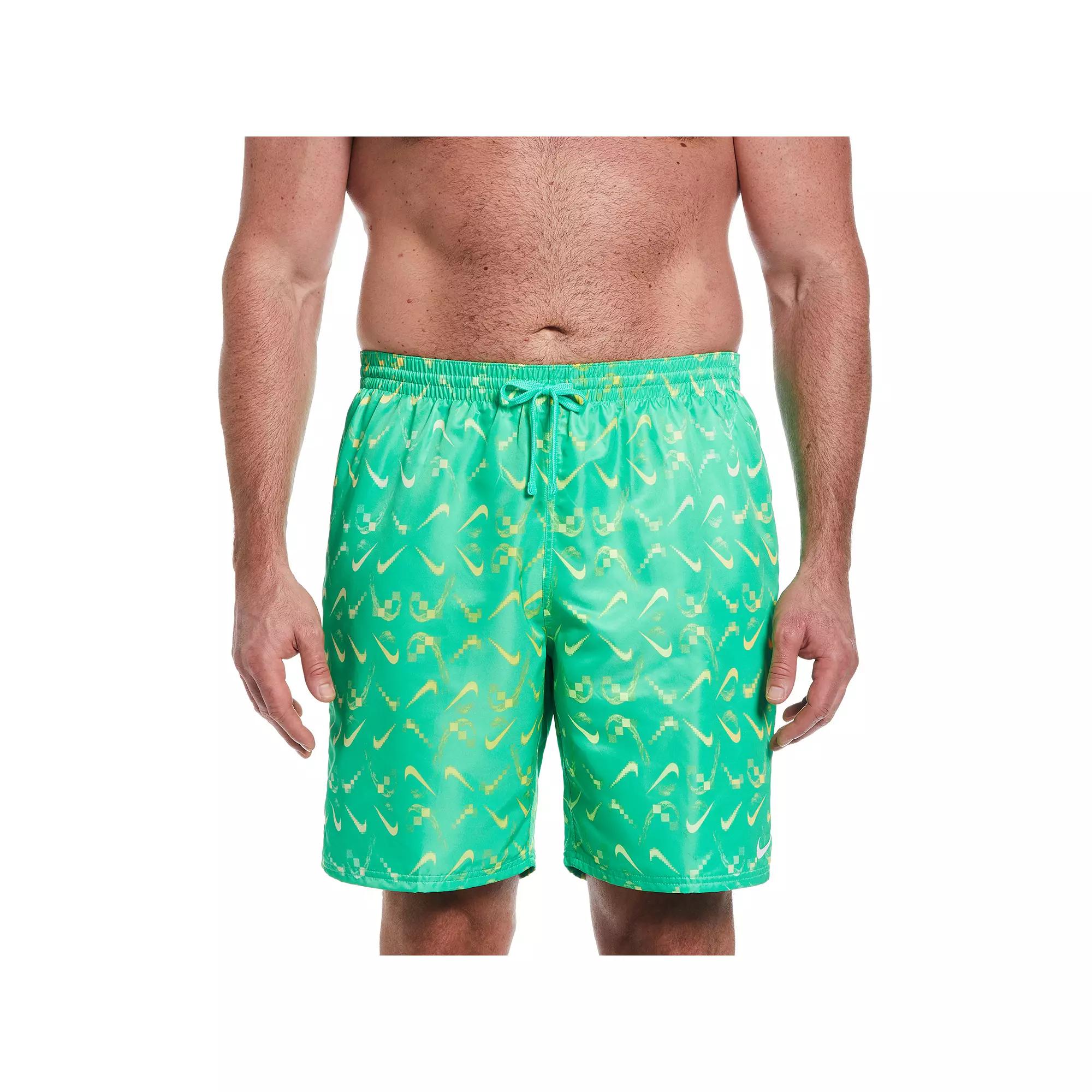 Big & Tall Nike 9-in. Digi Swoosh Ombre Swim Trunks, Men's,  Product Image