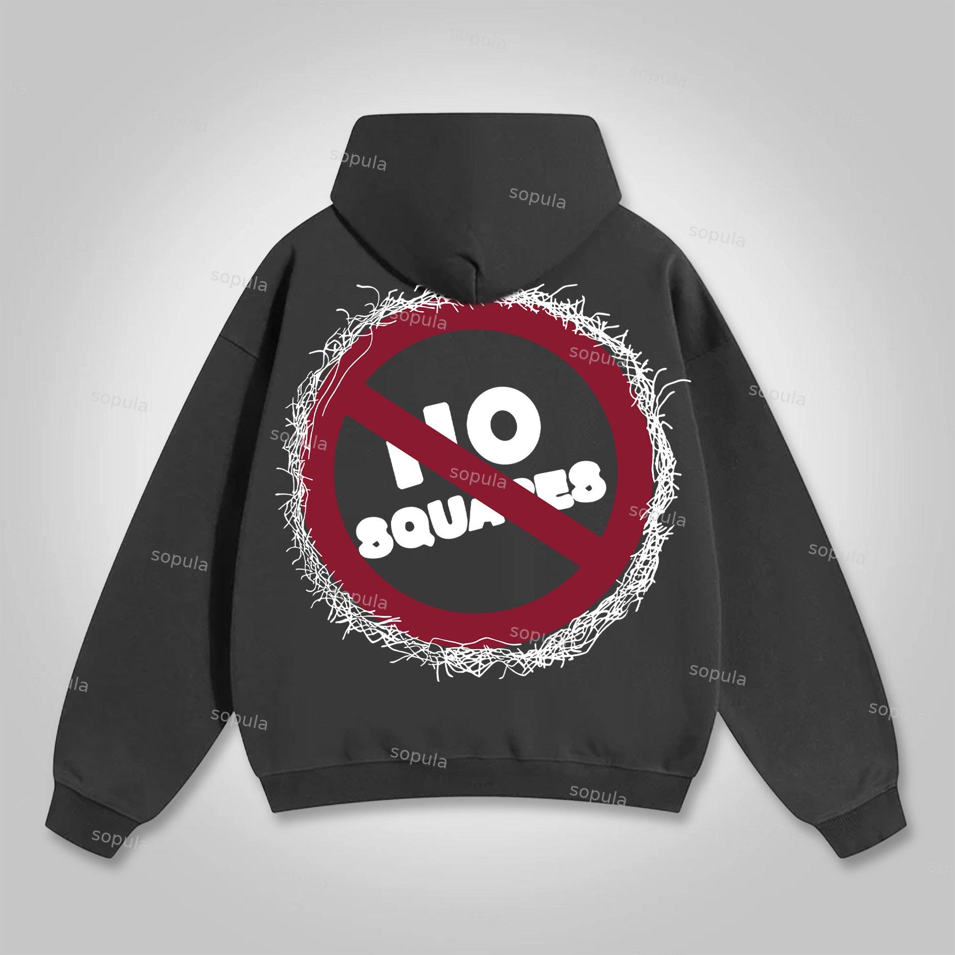 Sopula Retro Street Tenth Series Graphic Pullover Hoodie Product Image