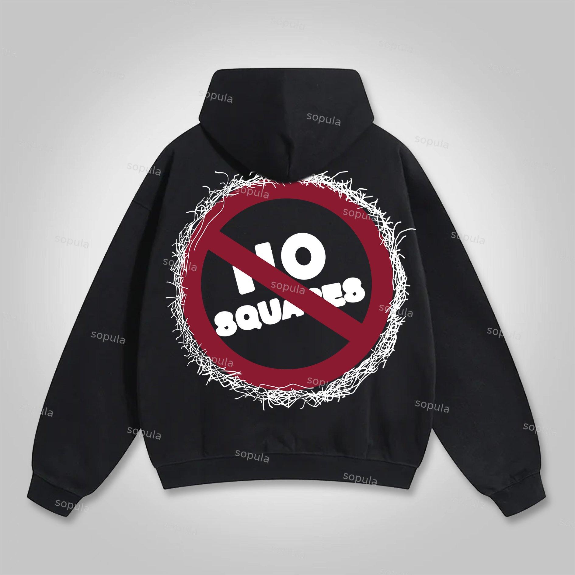 Sopula Retro Street Tenth Series Graphic Pullover Hoodie Product Image