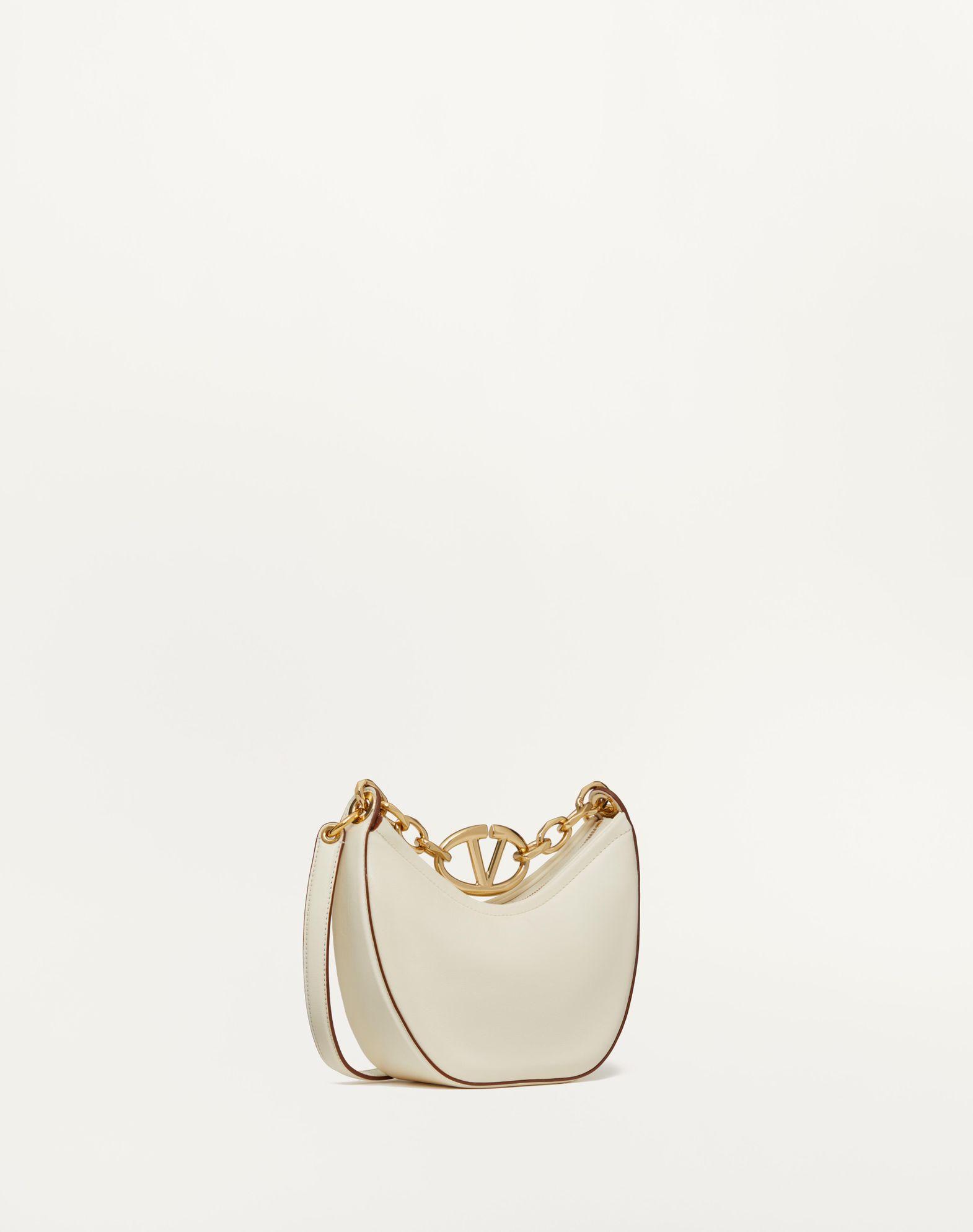 Vlogo Moon Mini Hobo Bag In Nappa Leather With Chain Product Image
