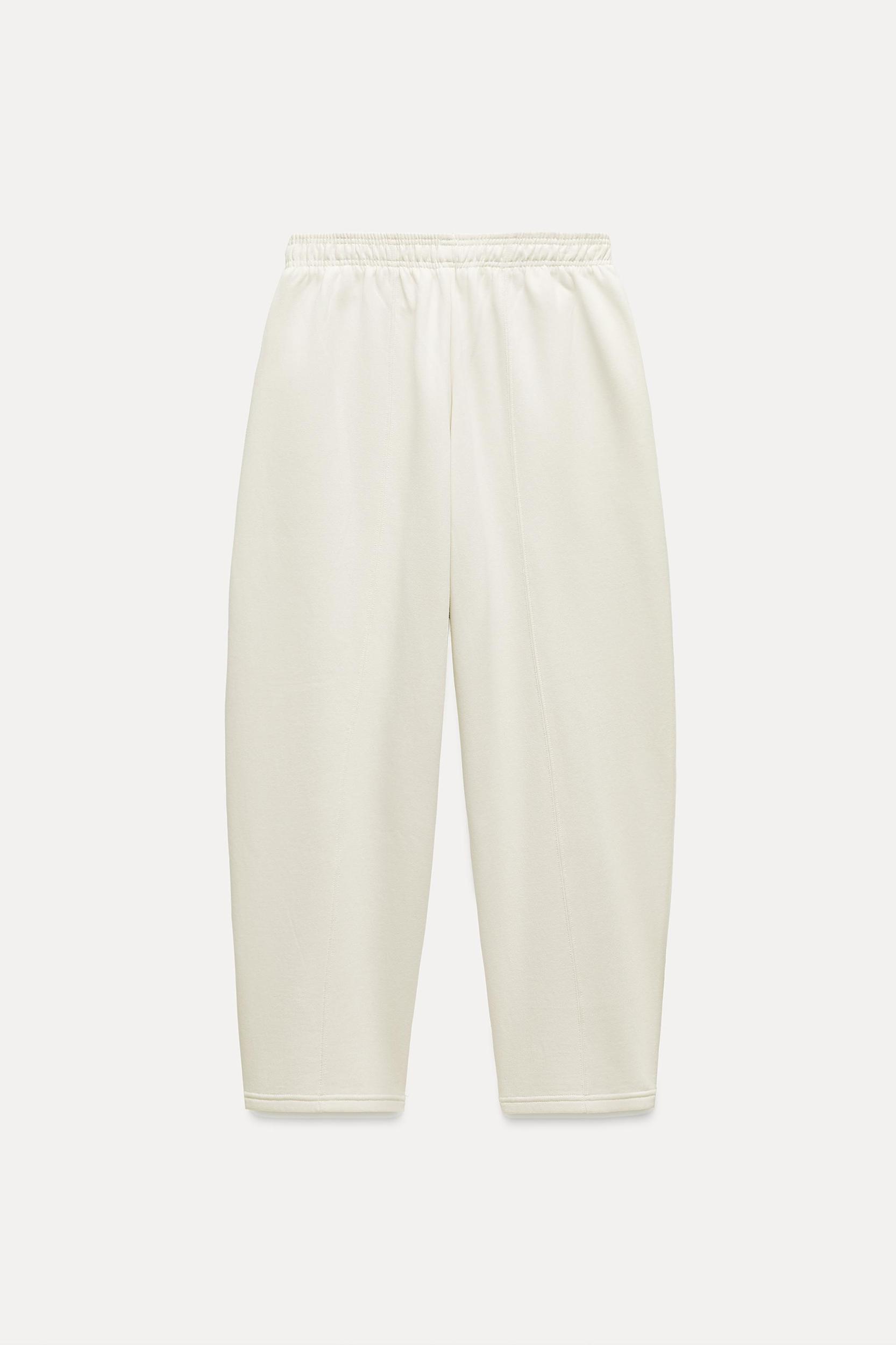 TAPERED PLUSH PANTS Product Image