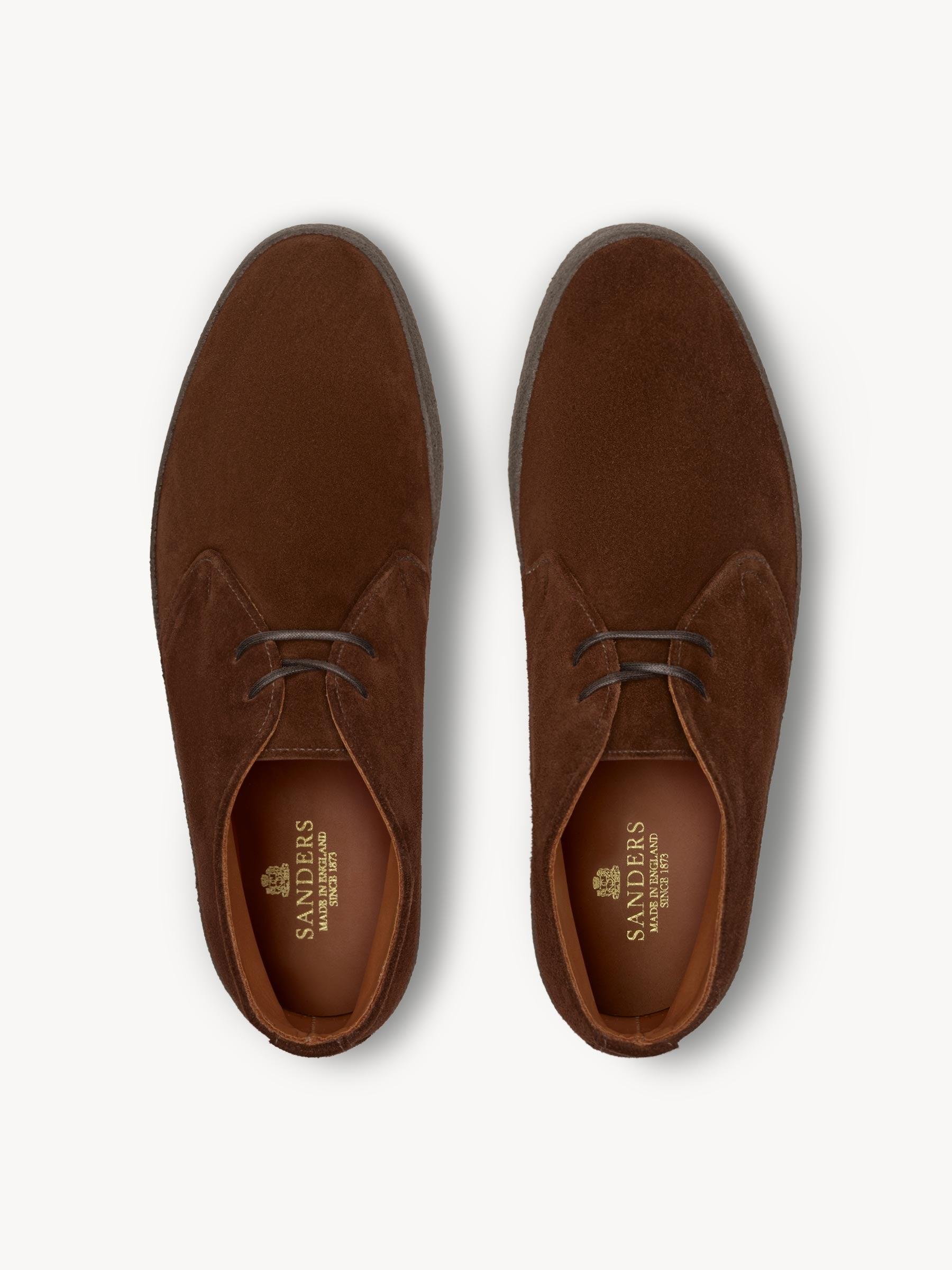 Polo Brown Suede Sanders x Buck Mason Sam Chukka Boot Product Image