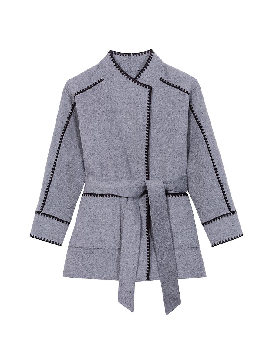 Womens Double-Faced Coat Product Image