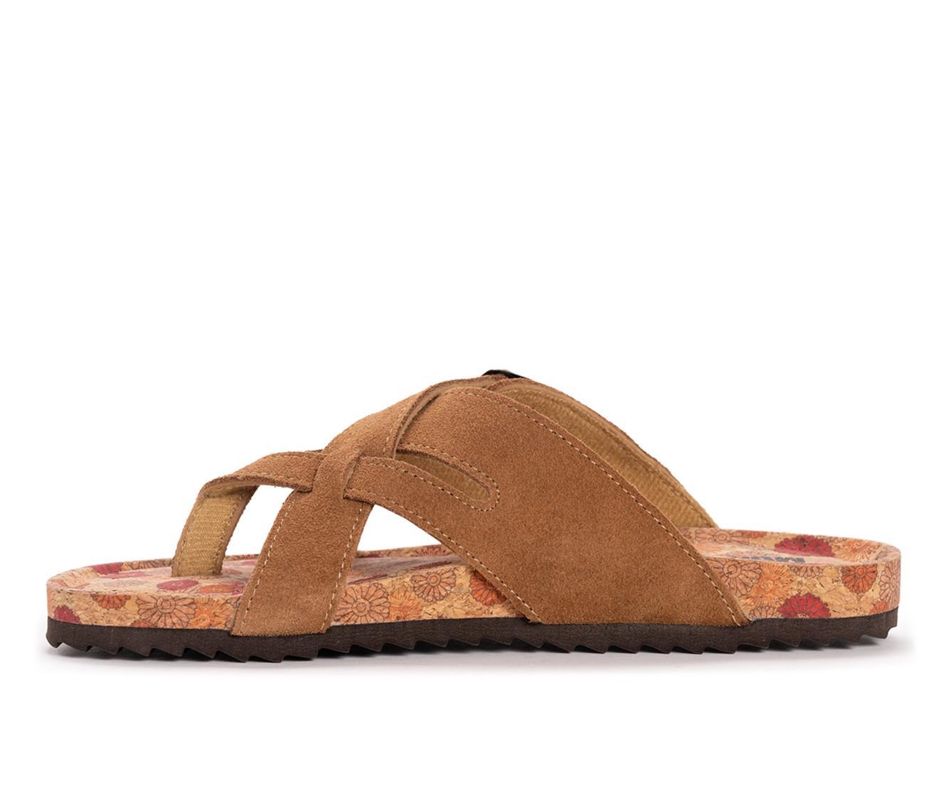 Women's MUK LUKS Tanner Terra Turf Footbed Sandals Product Image