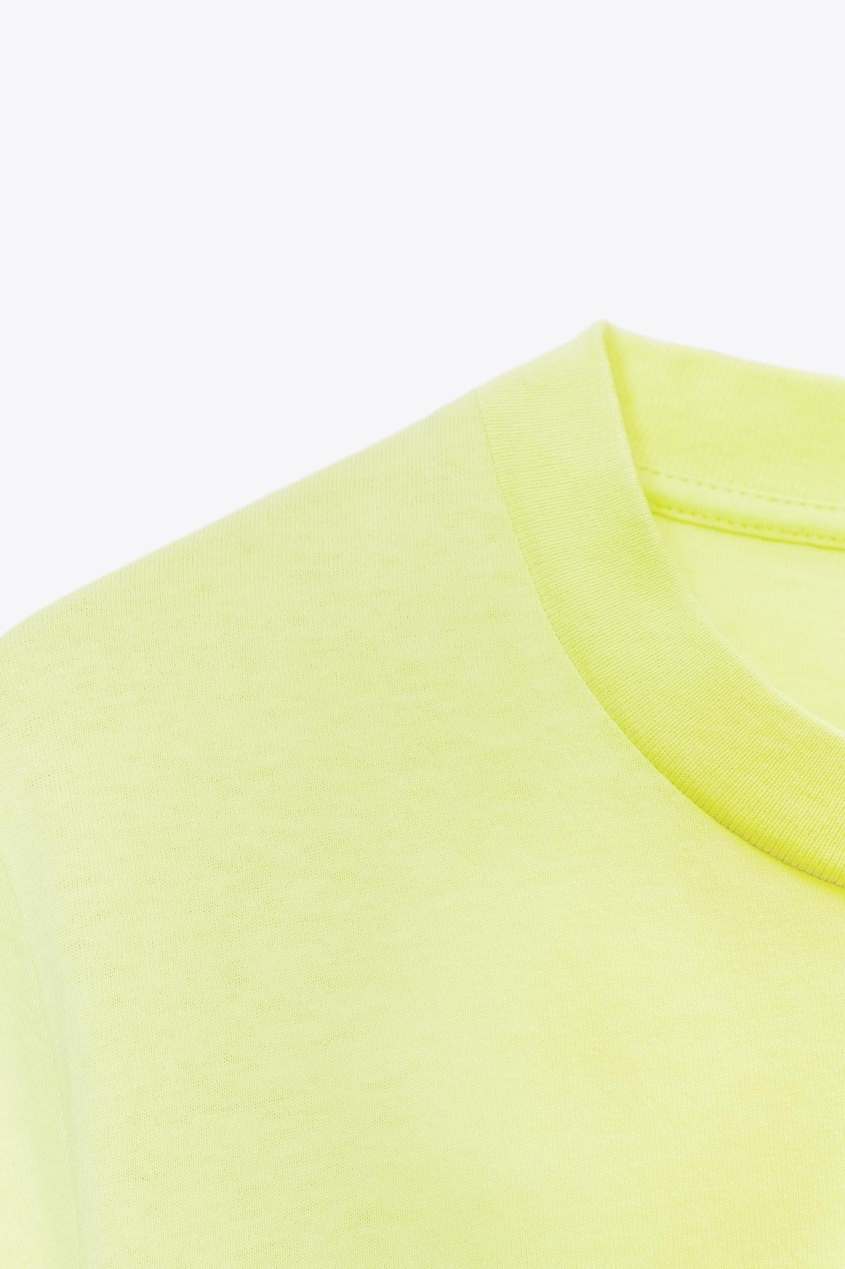 WASHED T-SHIRT WITH TEXT Product Image