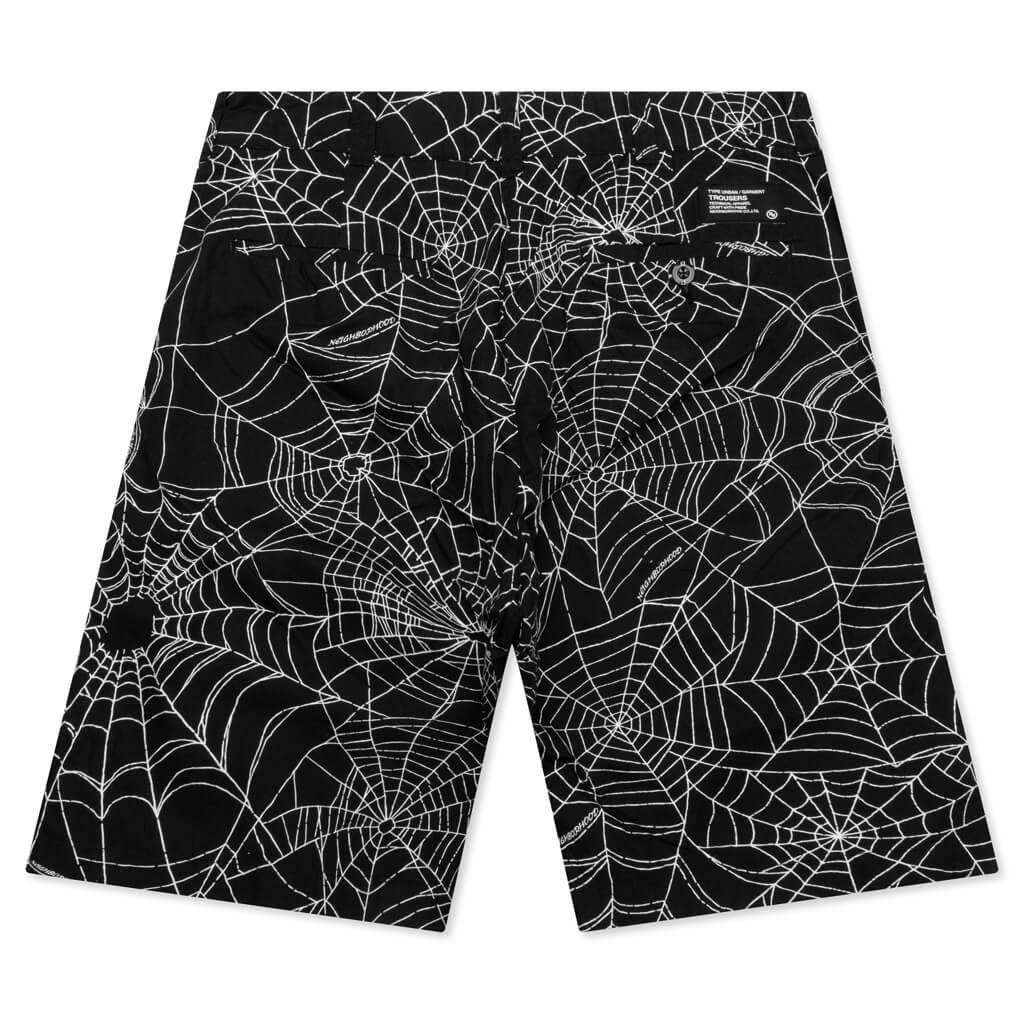 Spiderweb Short - Black Male Product Image