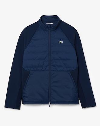 High Neck Quilted Golf Jacket Product Image